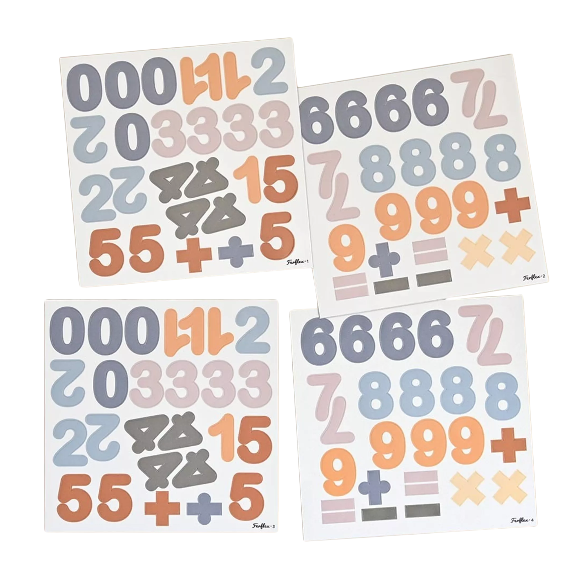 Magnetic numbers 100 - Caramel Blue