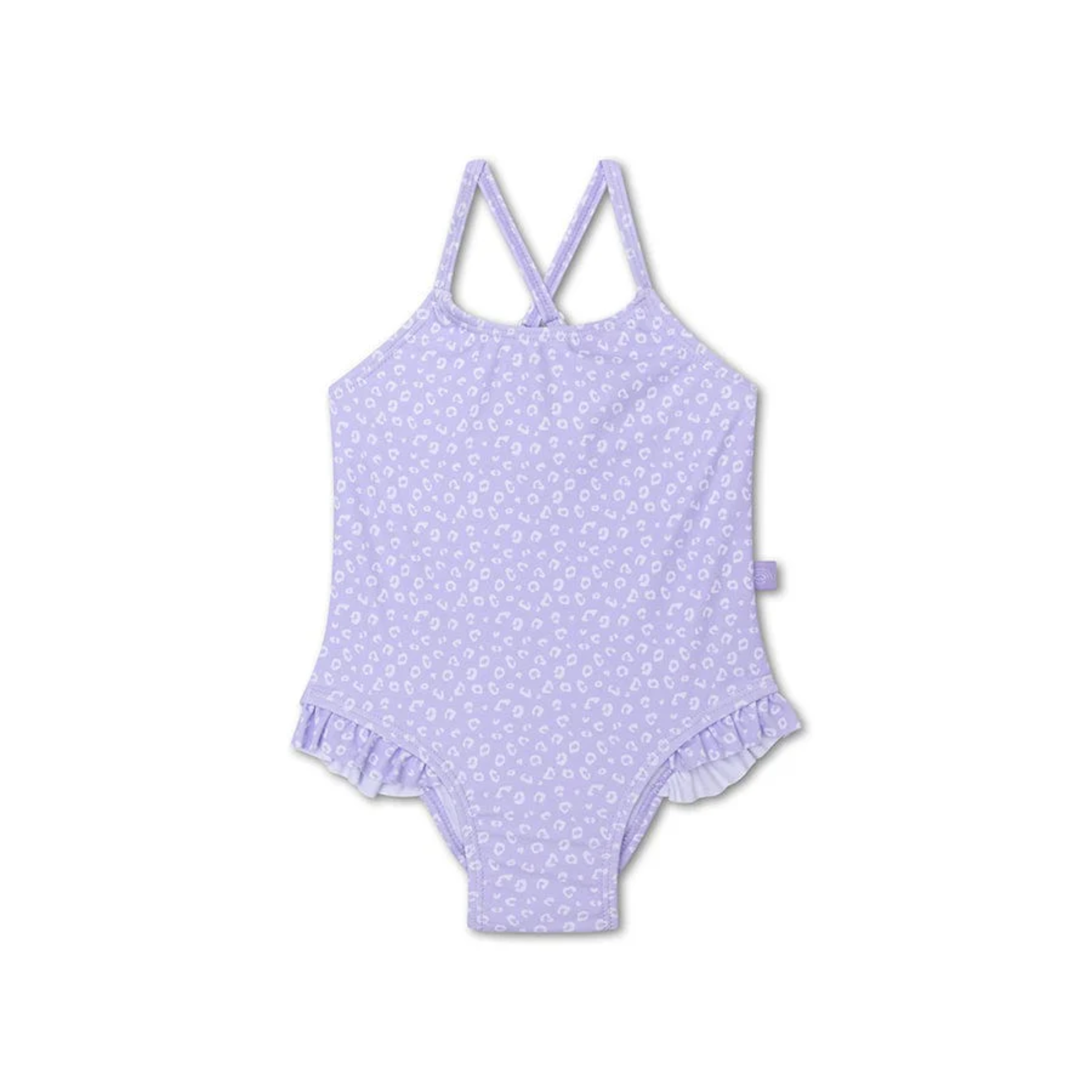 One-piece swimsuit - Leopard Lila