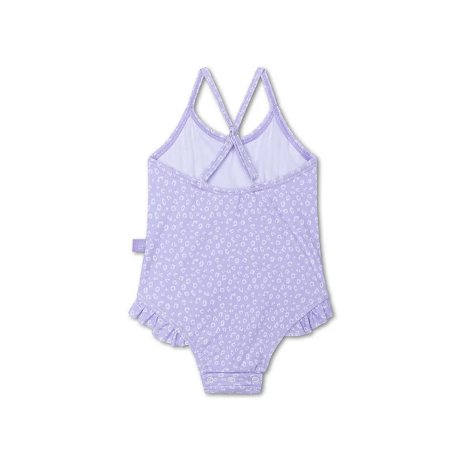 One-piece swimsuit - Leopard Lila