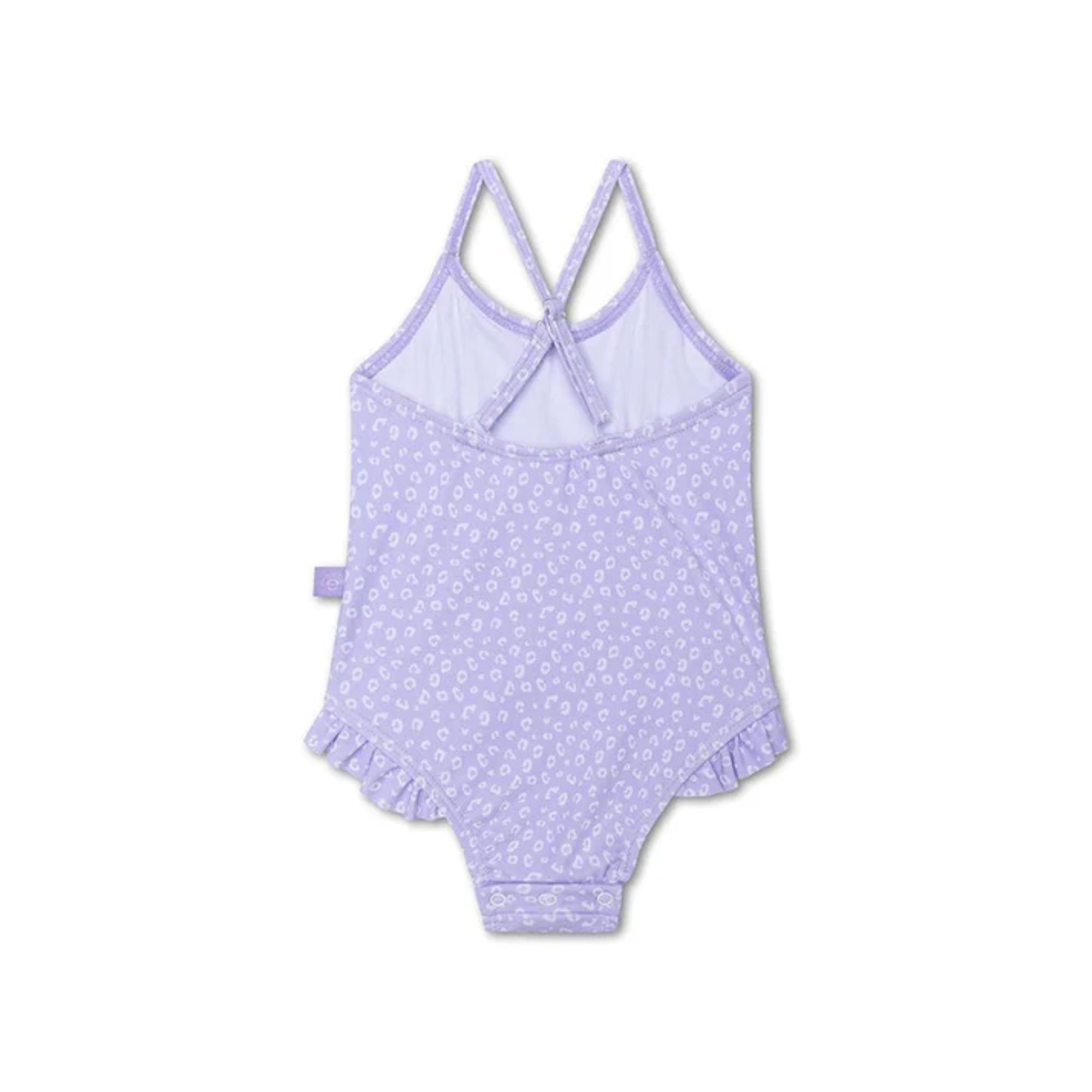 One-piece swimsuit - Leopard Lila