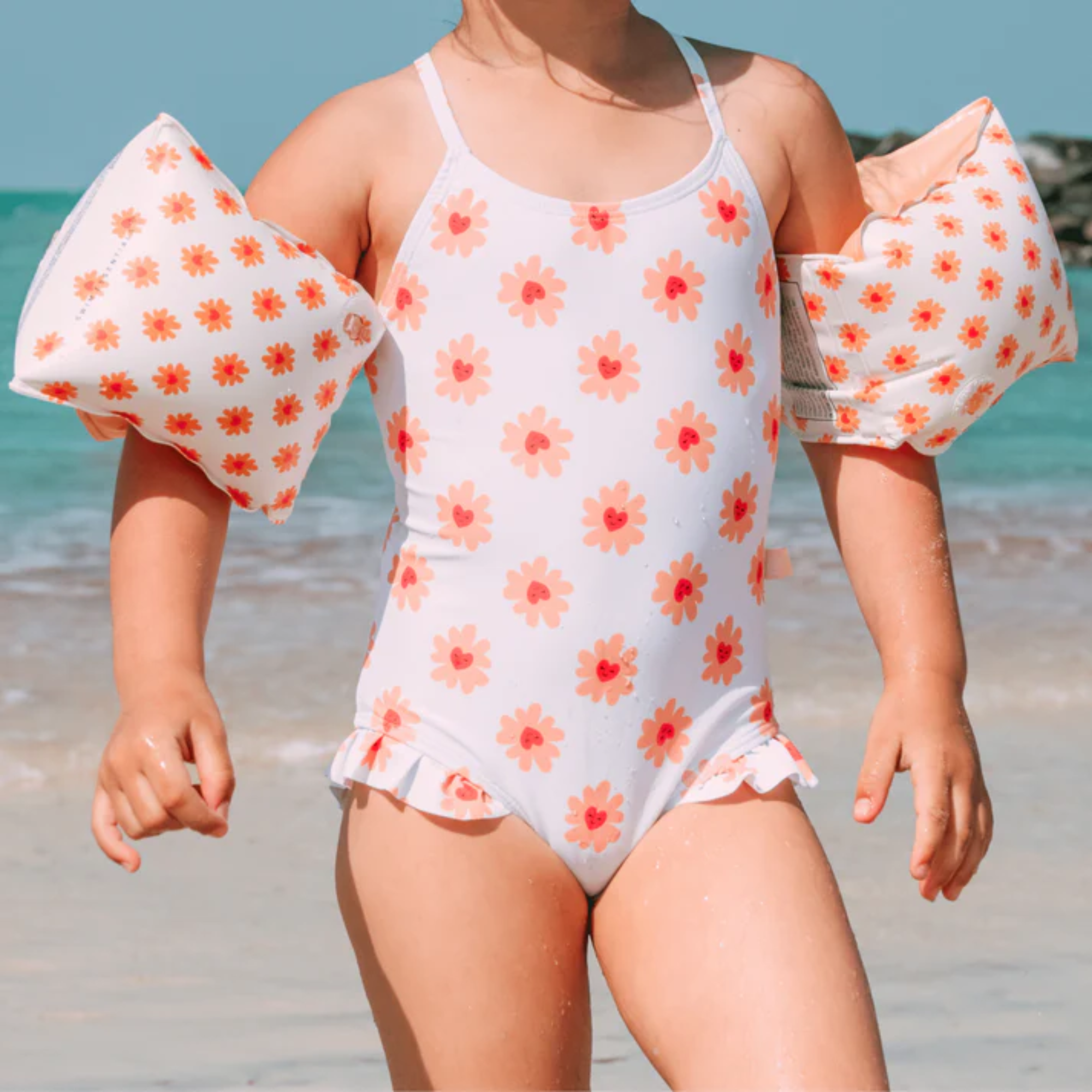One-piece swimsuit - Floral Love