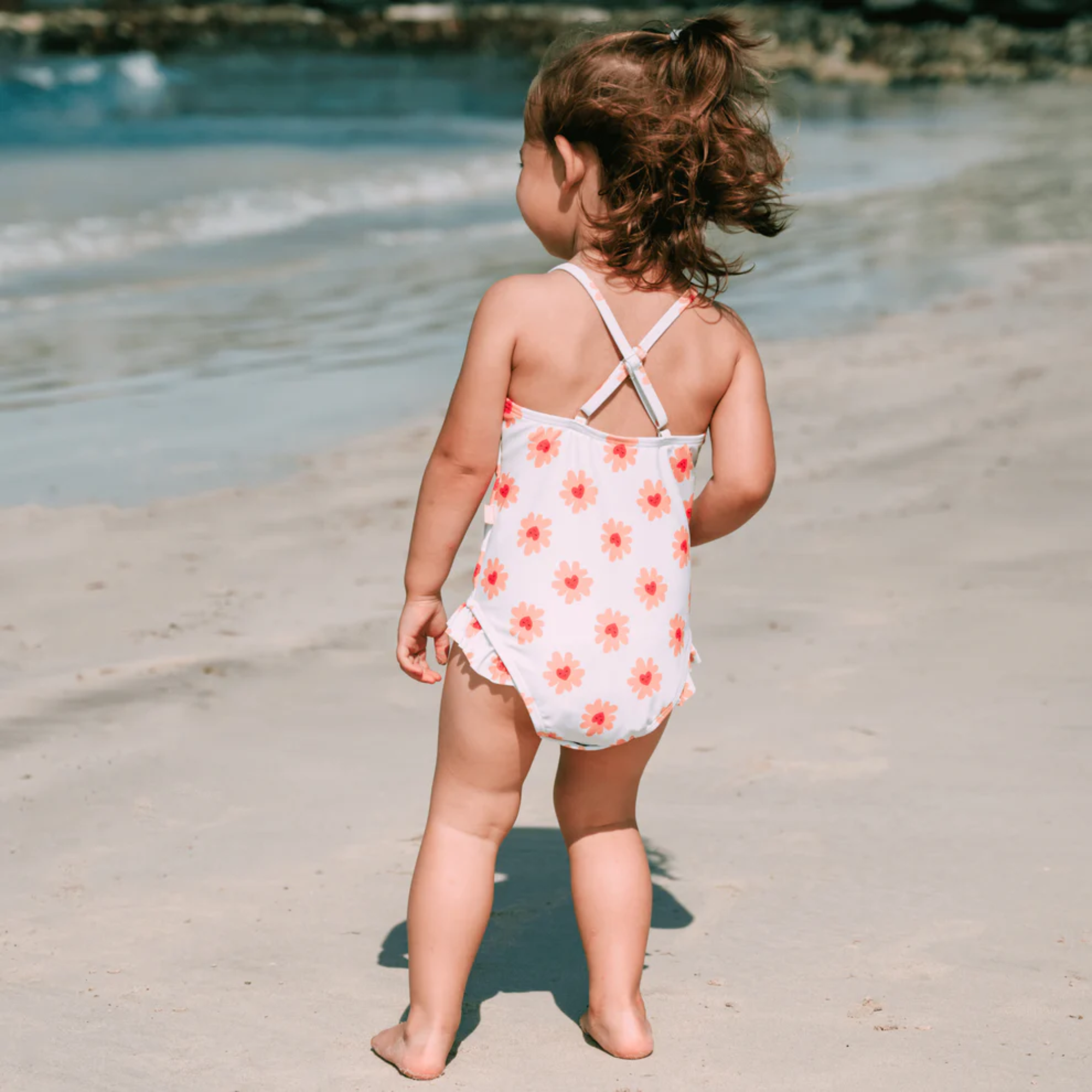 One-piece swimsuit - Floral Love