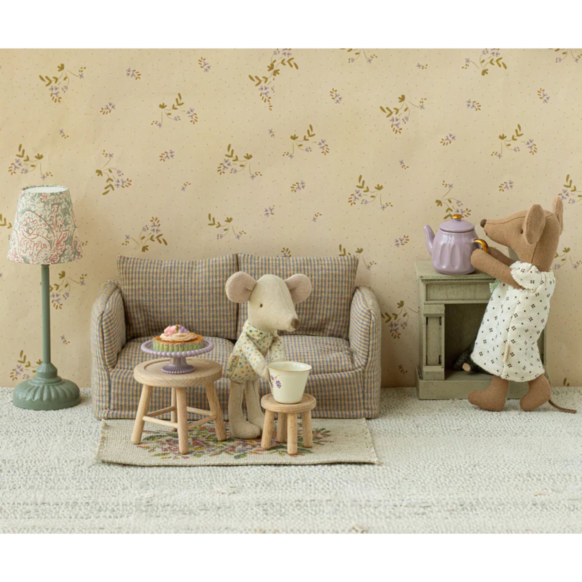 Mouse Fireplace - Off White