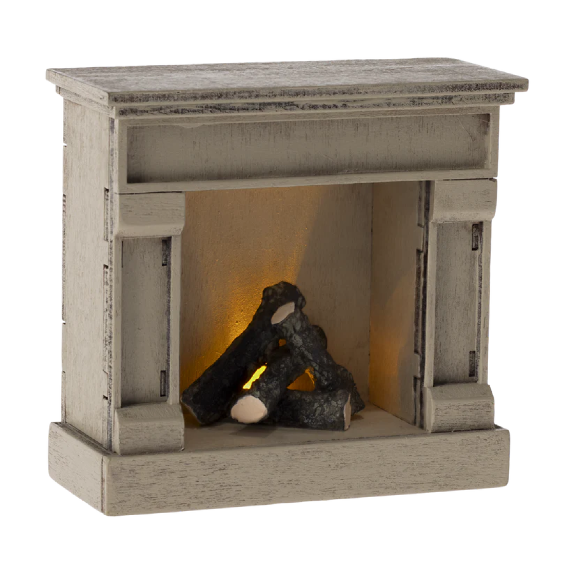 Mouse Fireplace - Off White
