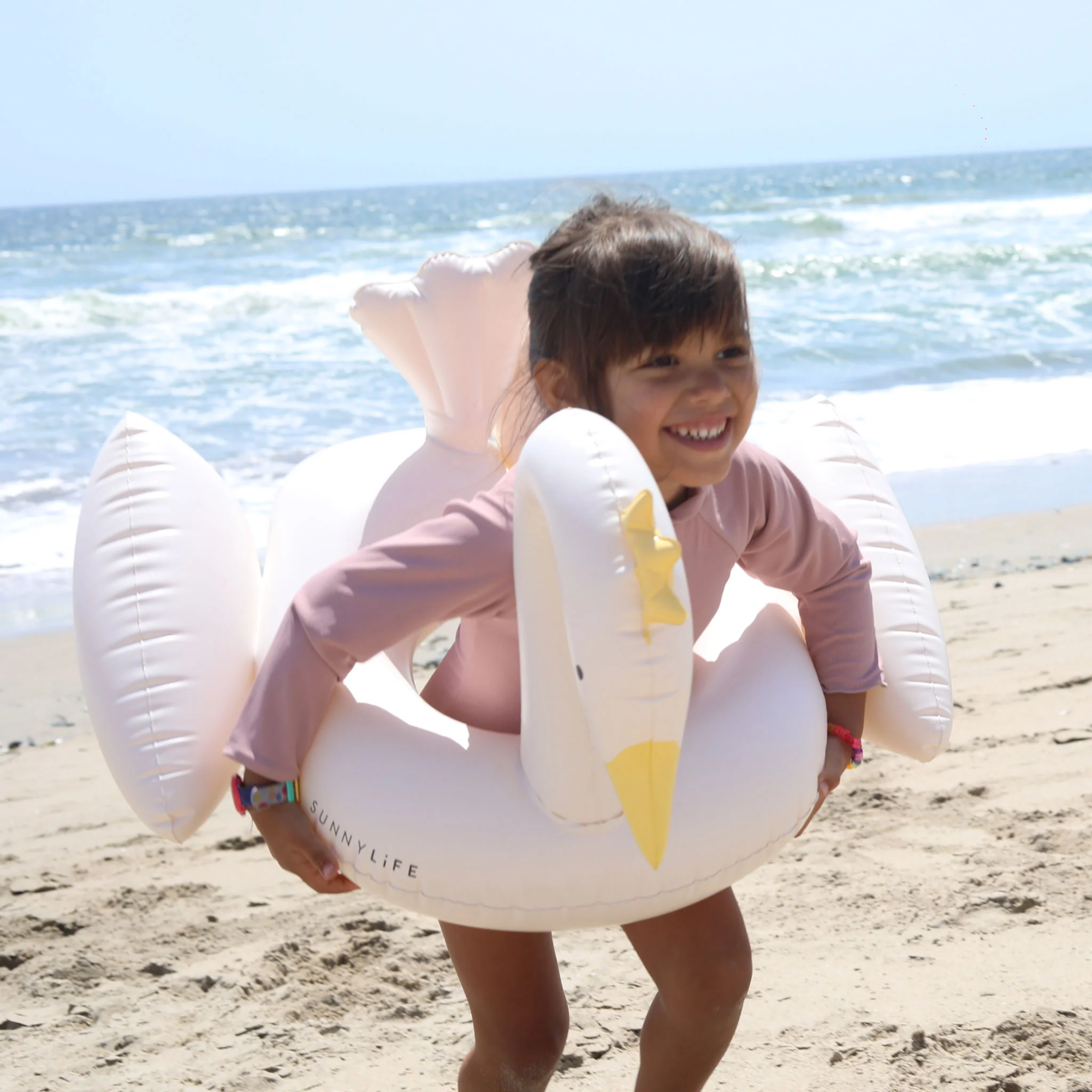 Inflatable circle - Princess Swan