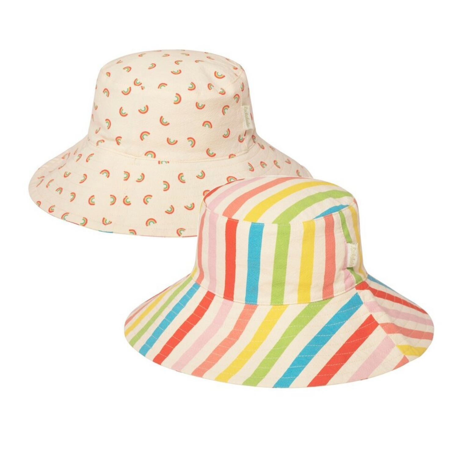 Reversible hat - Rainbow Stripes