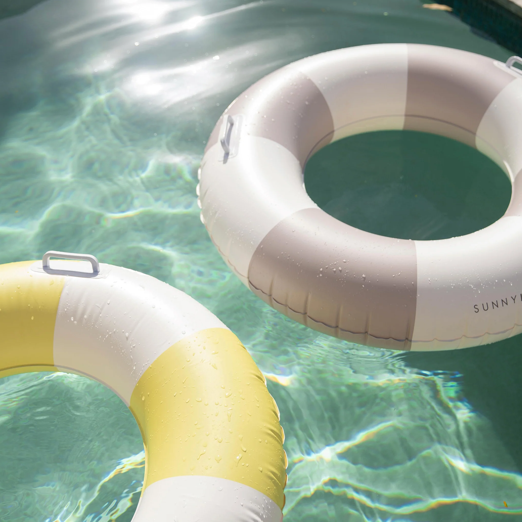 Inflatable Wheel - Rustico Driftwood Stripe