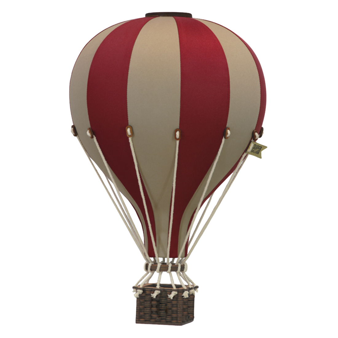 Super Balloon oro balionas - Light brown | Red