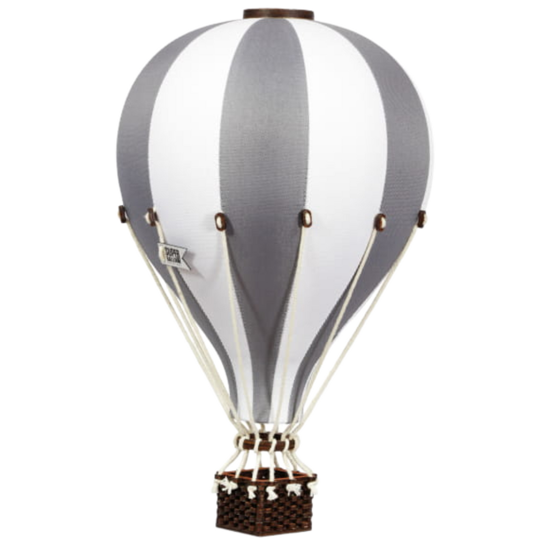 Super Balloon oro balionas - White | Dark Grey