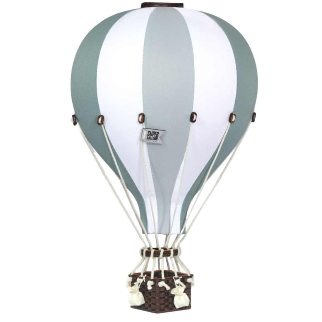 Super Balloon oro balionas - Mint green | White