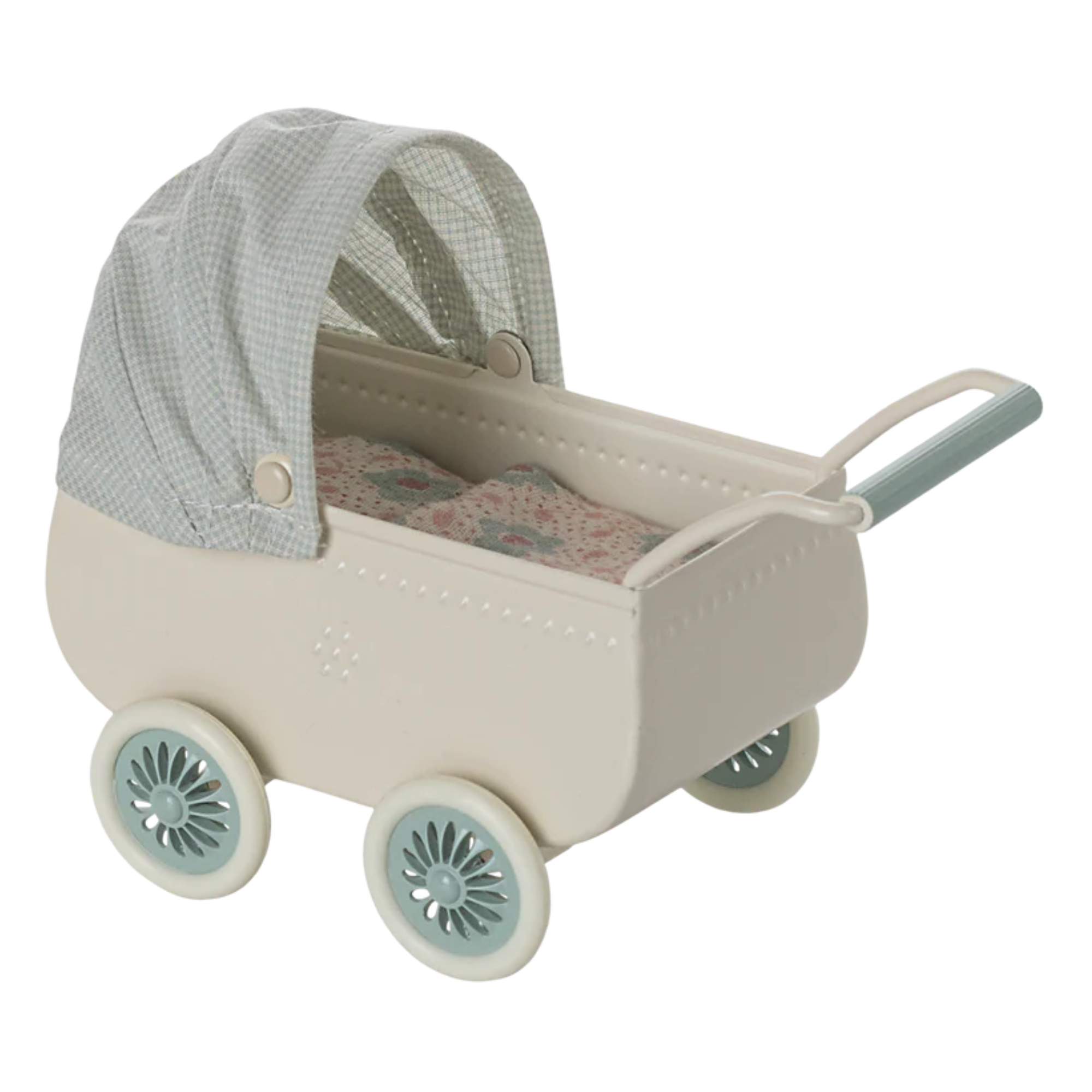 Stroller with baby mouse - Mint