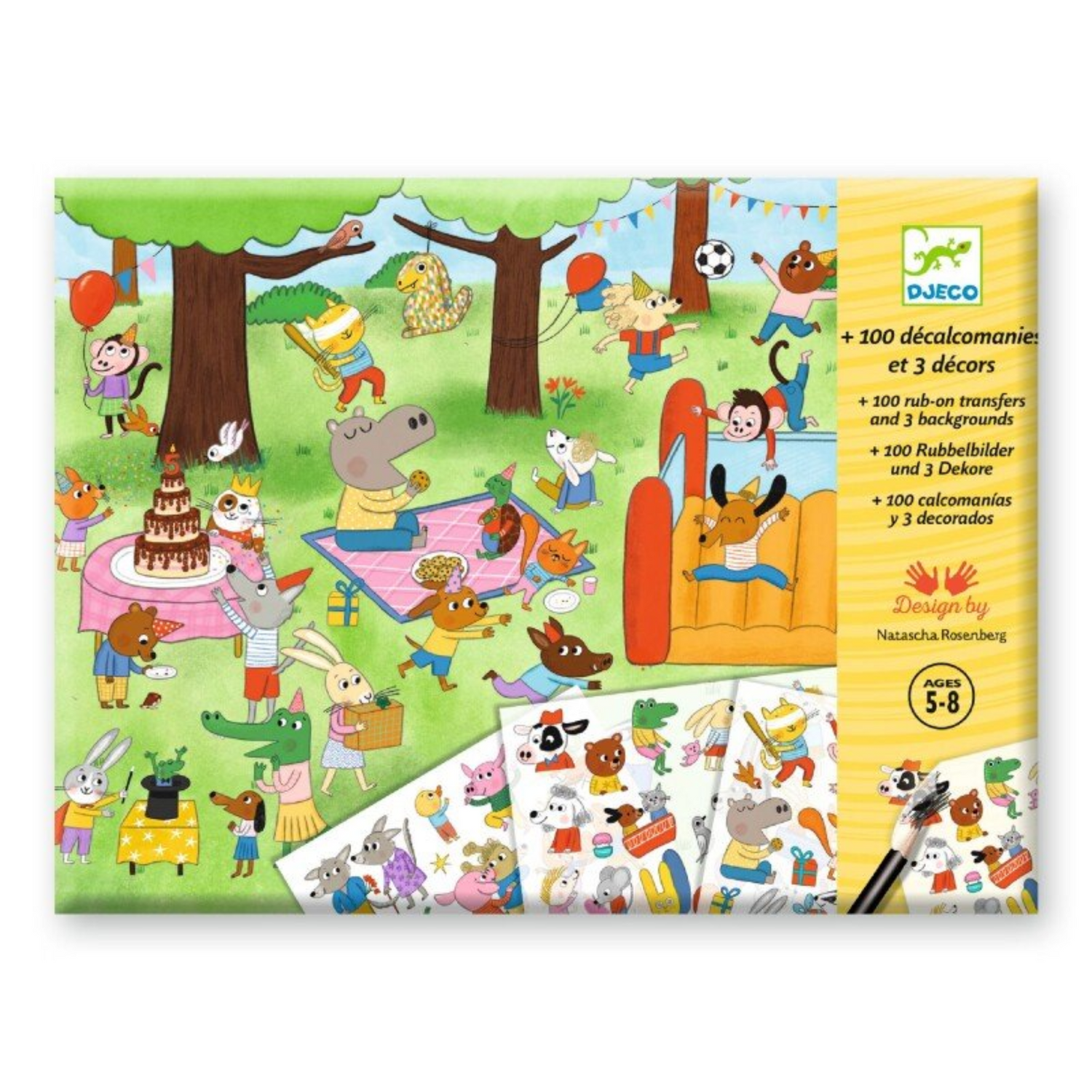 Scratch-off pictures - Party time!