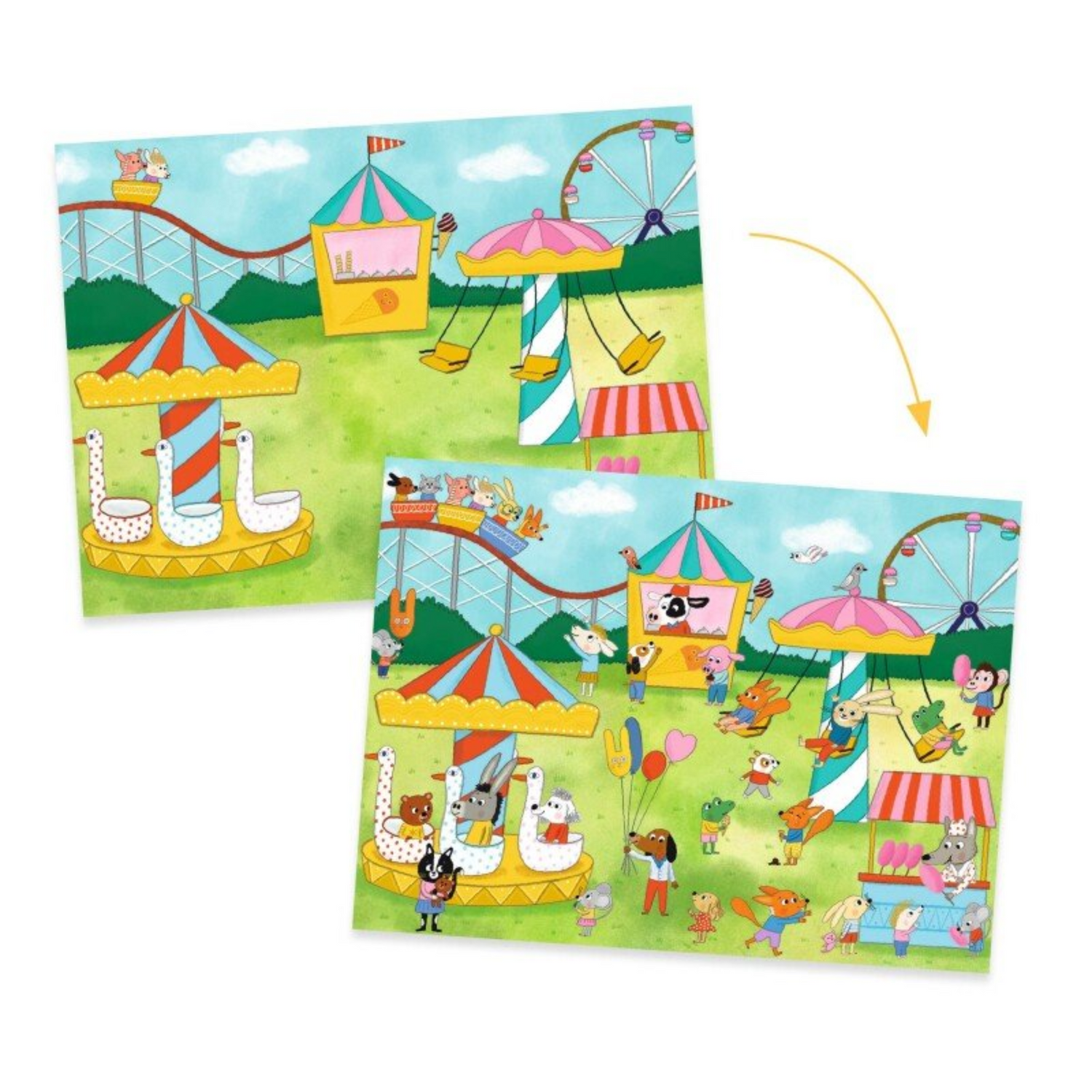 Scratch-off pictures - Party time!