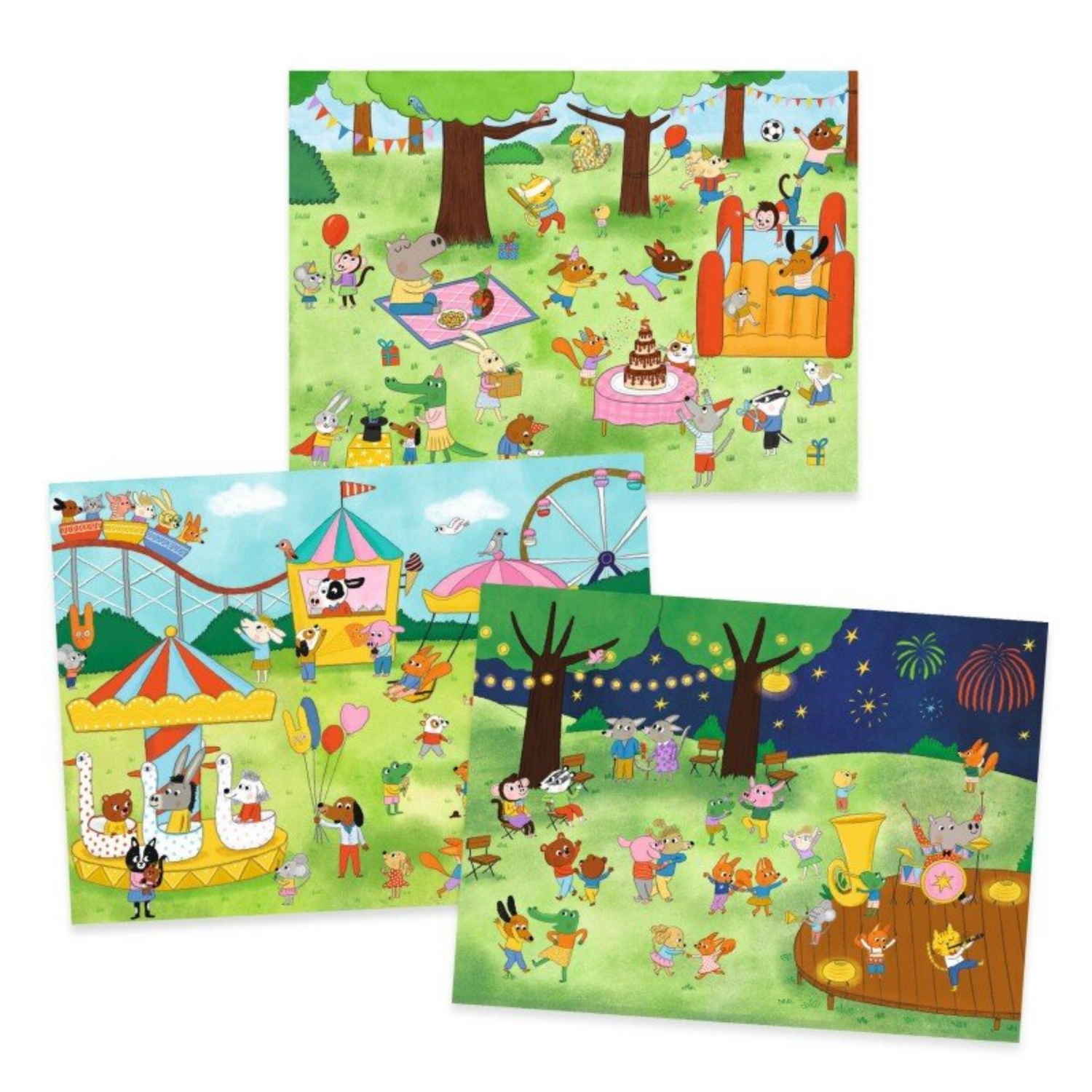 Scratch-off pictures - Party time!