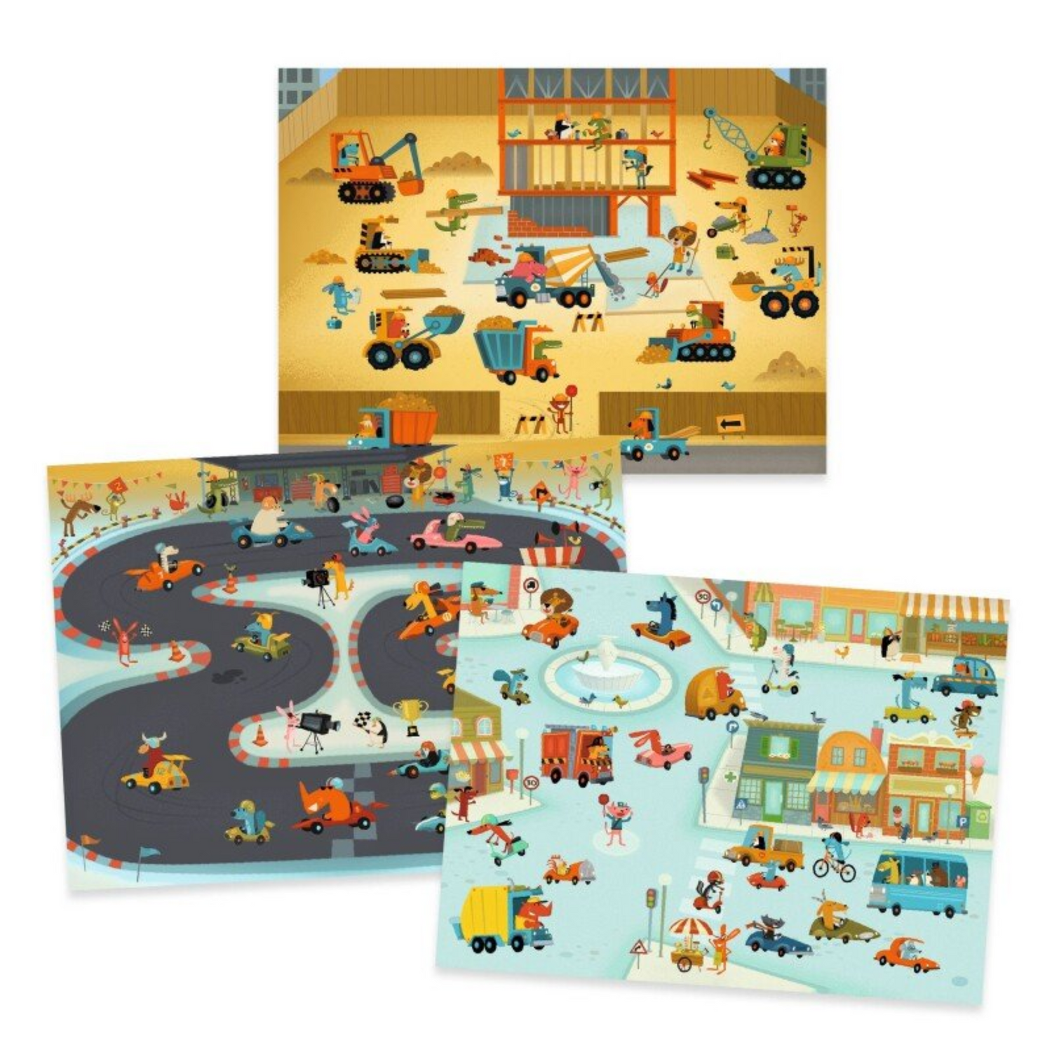 Scratch-off pictures - Asphalt