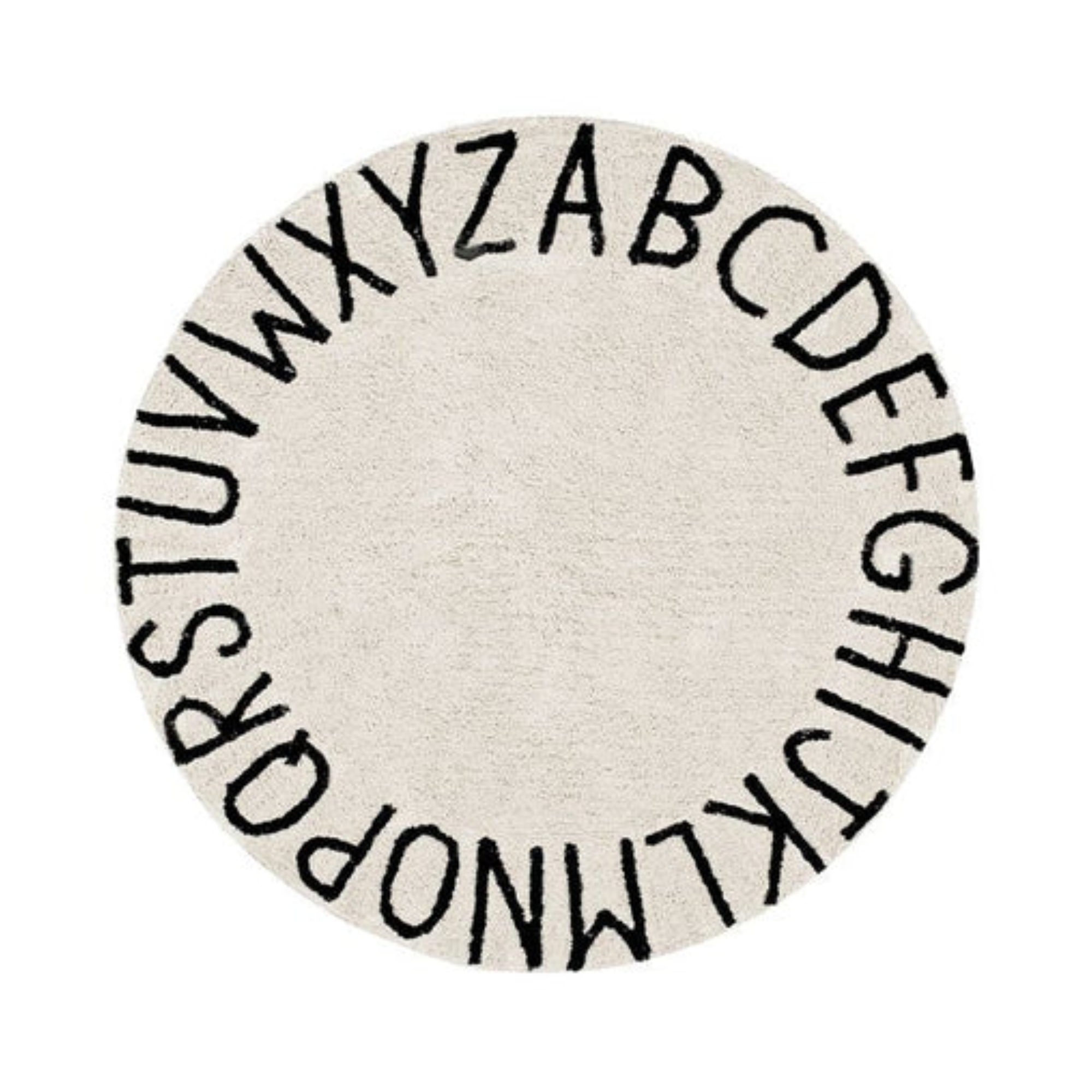 Carpet ABC black