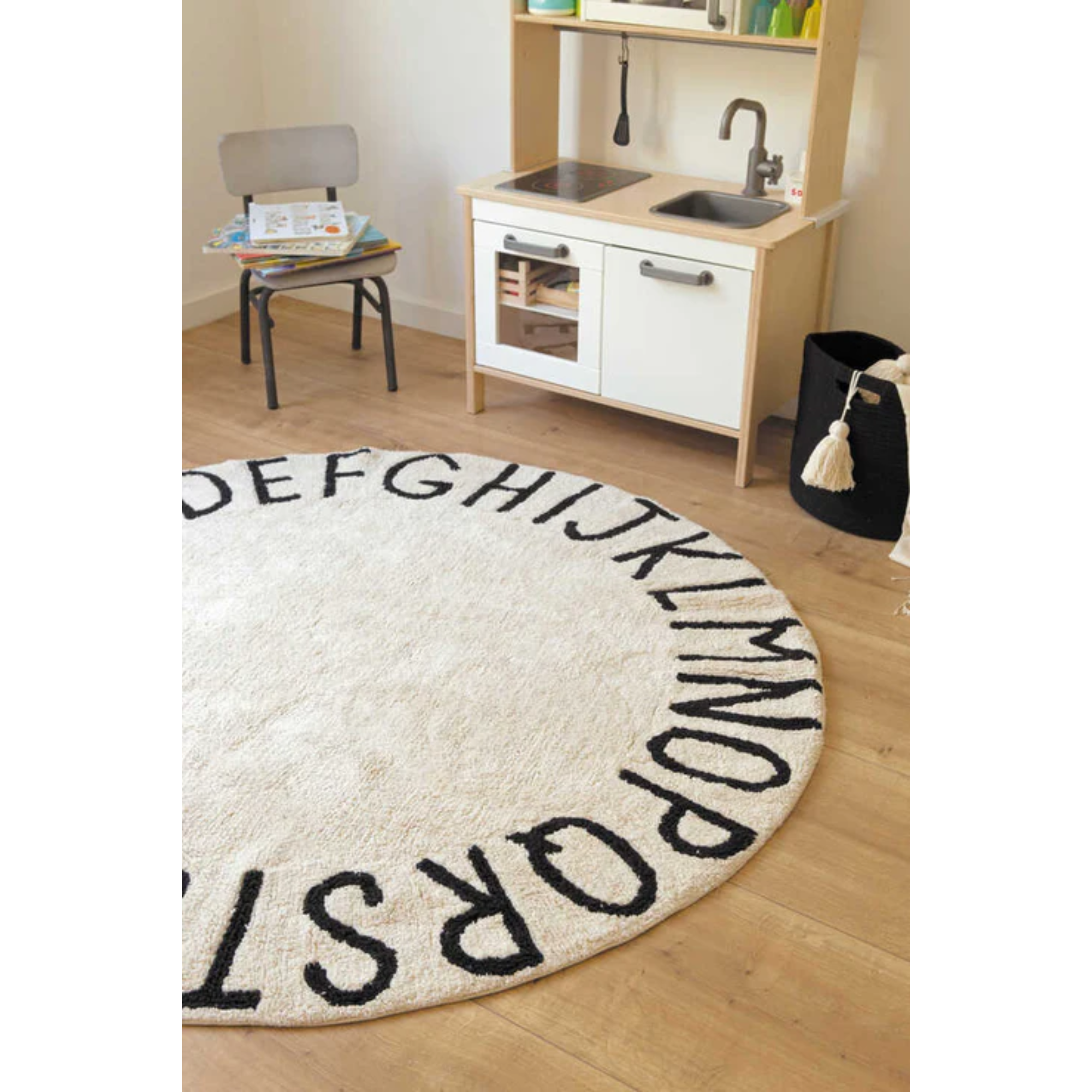 Carpet ABC black