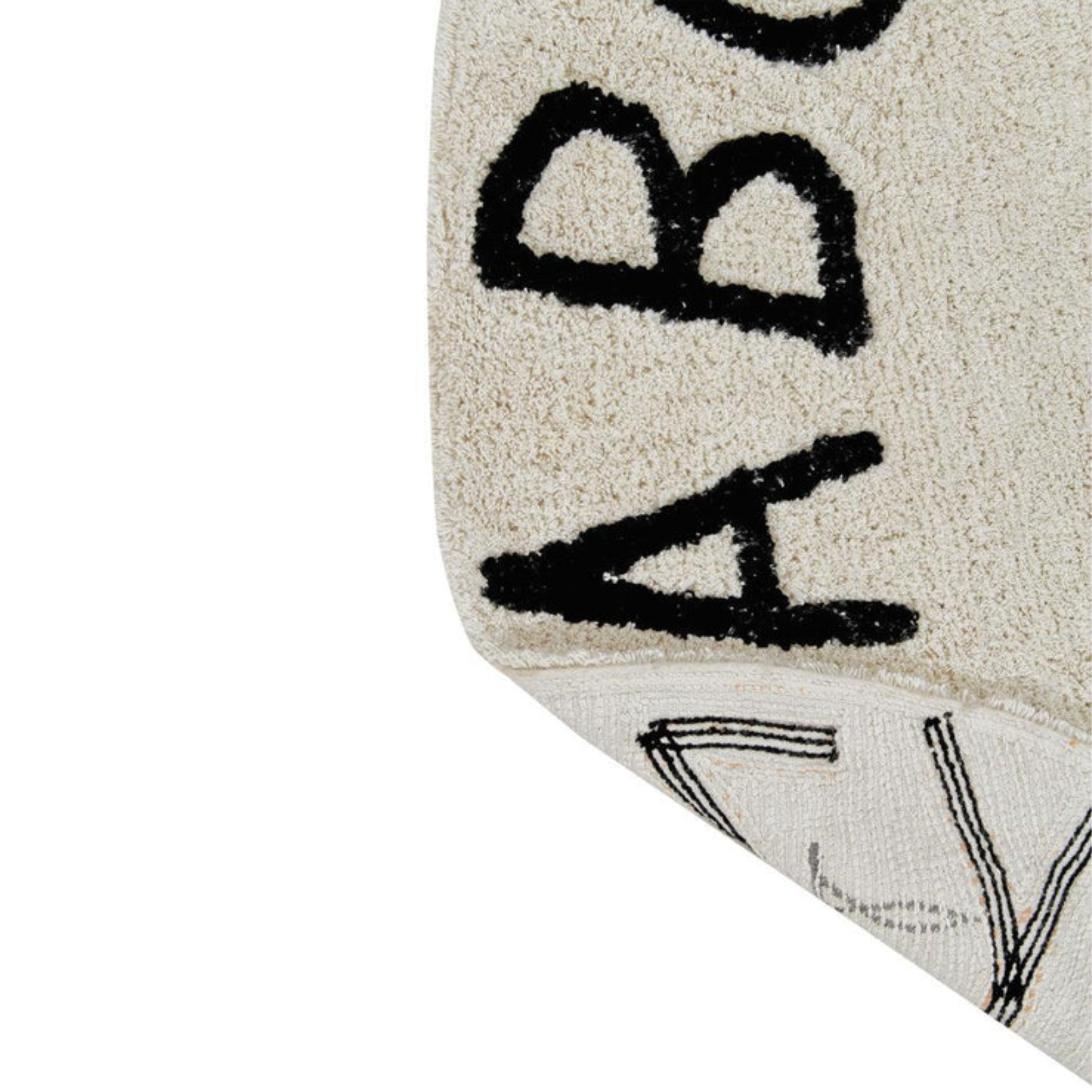 Carpet ABC black