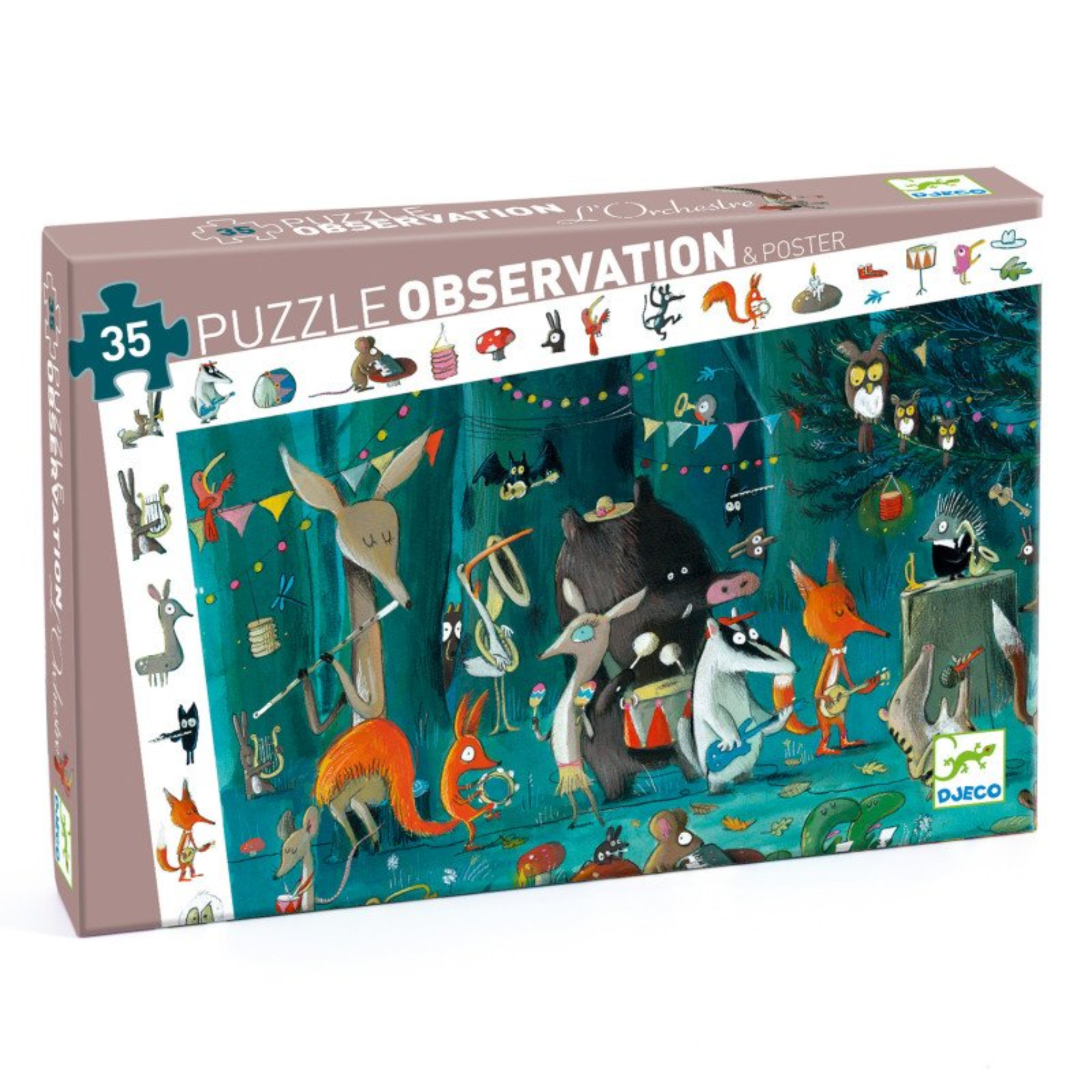 Puzzle - Little friends garden
