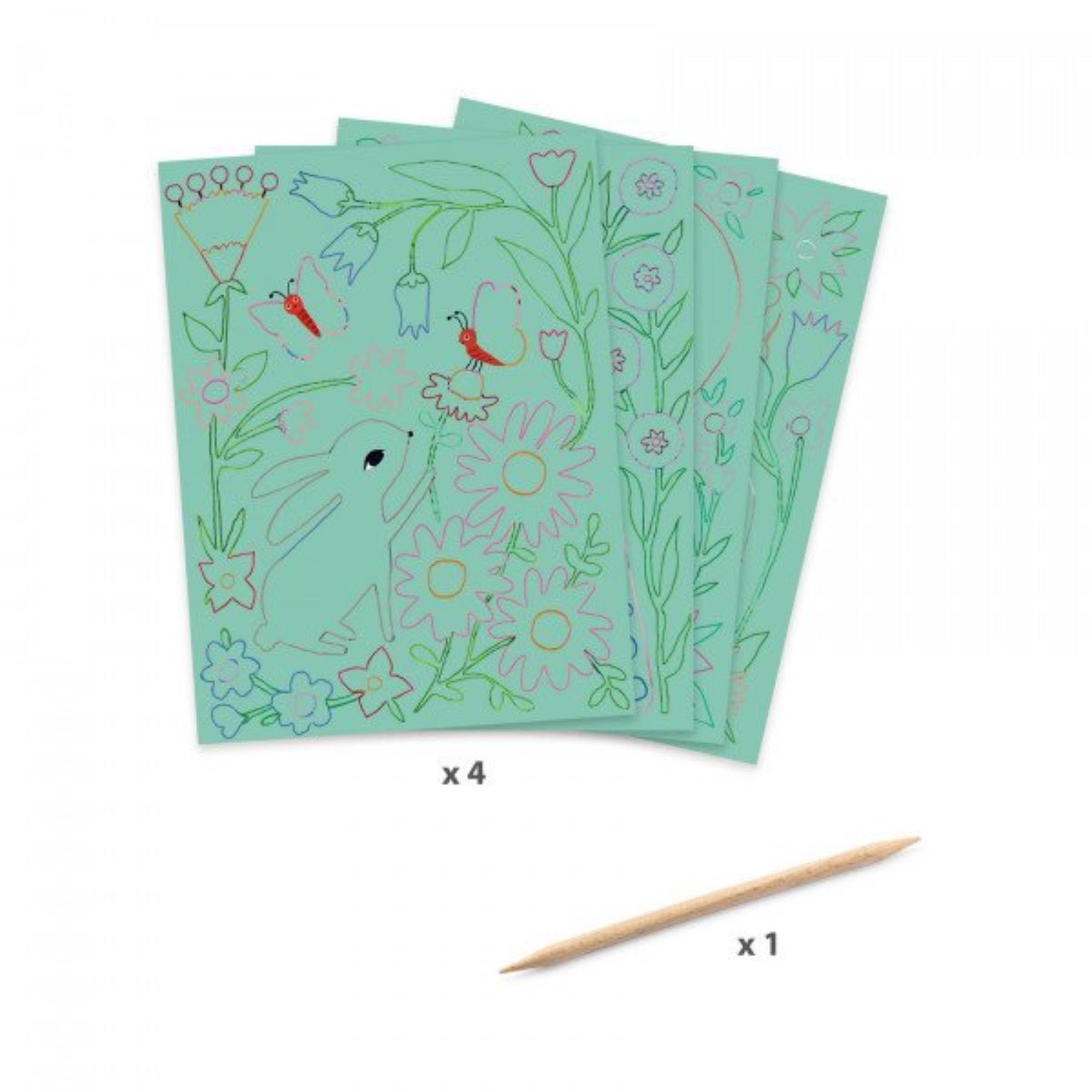 Scratch-off cards - Encounters