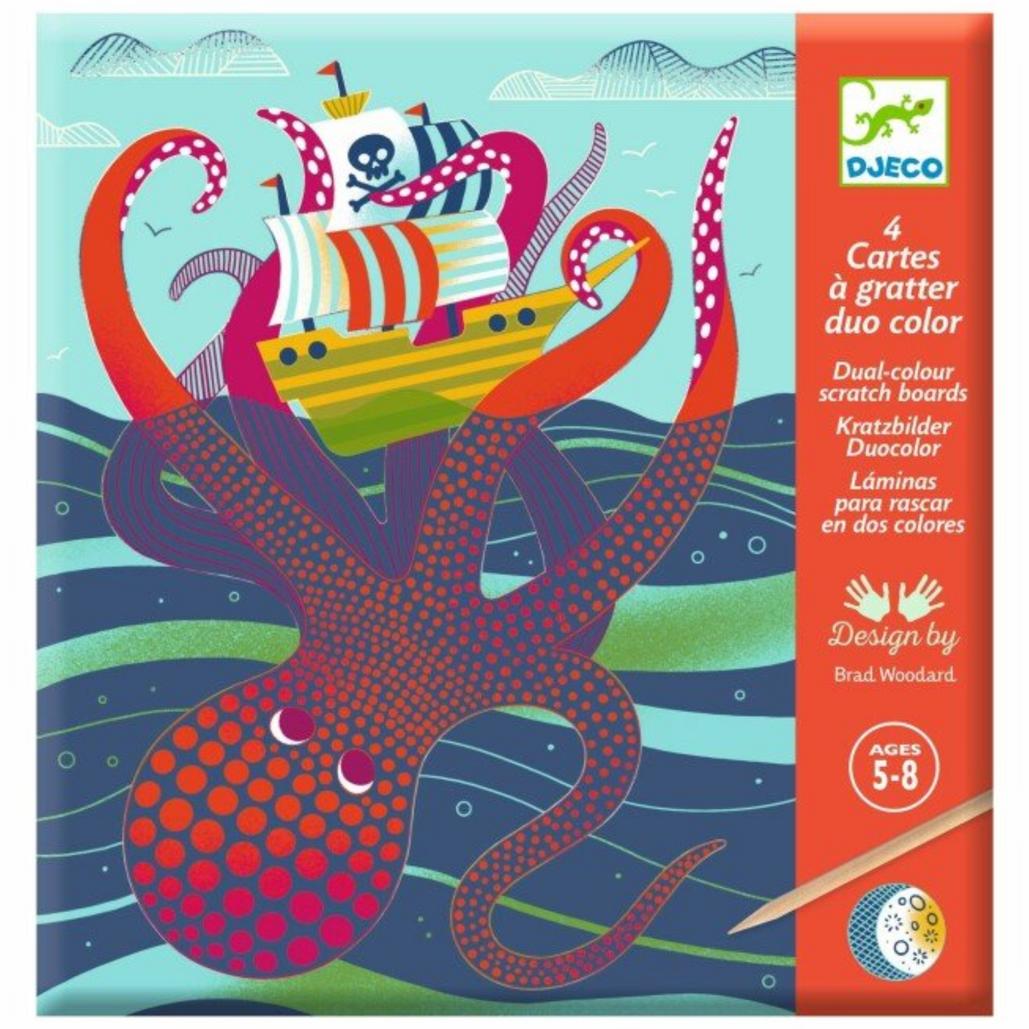 Scratch-off cards - Topsy-turvy