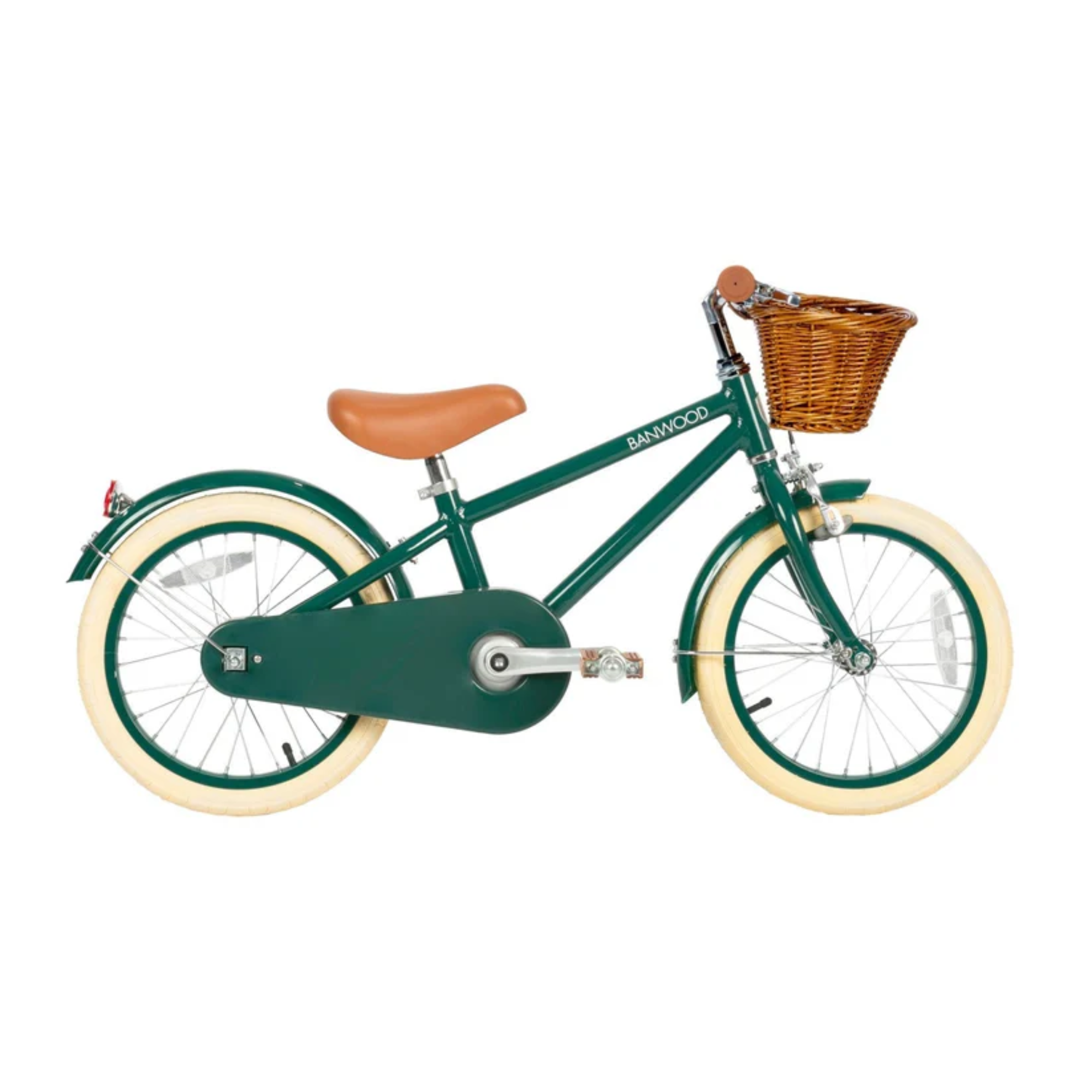 Dviratis su pedalais Classic Green