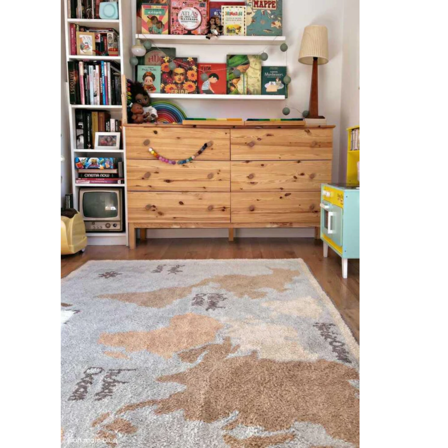 Carpet Vintage Map