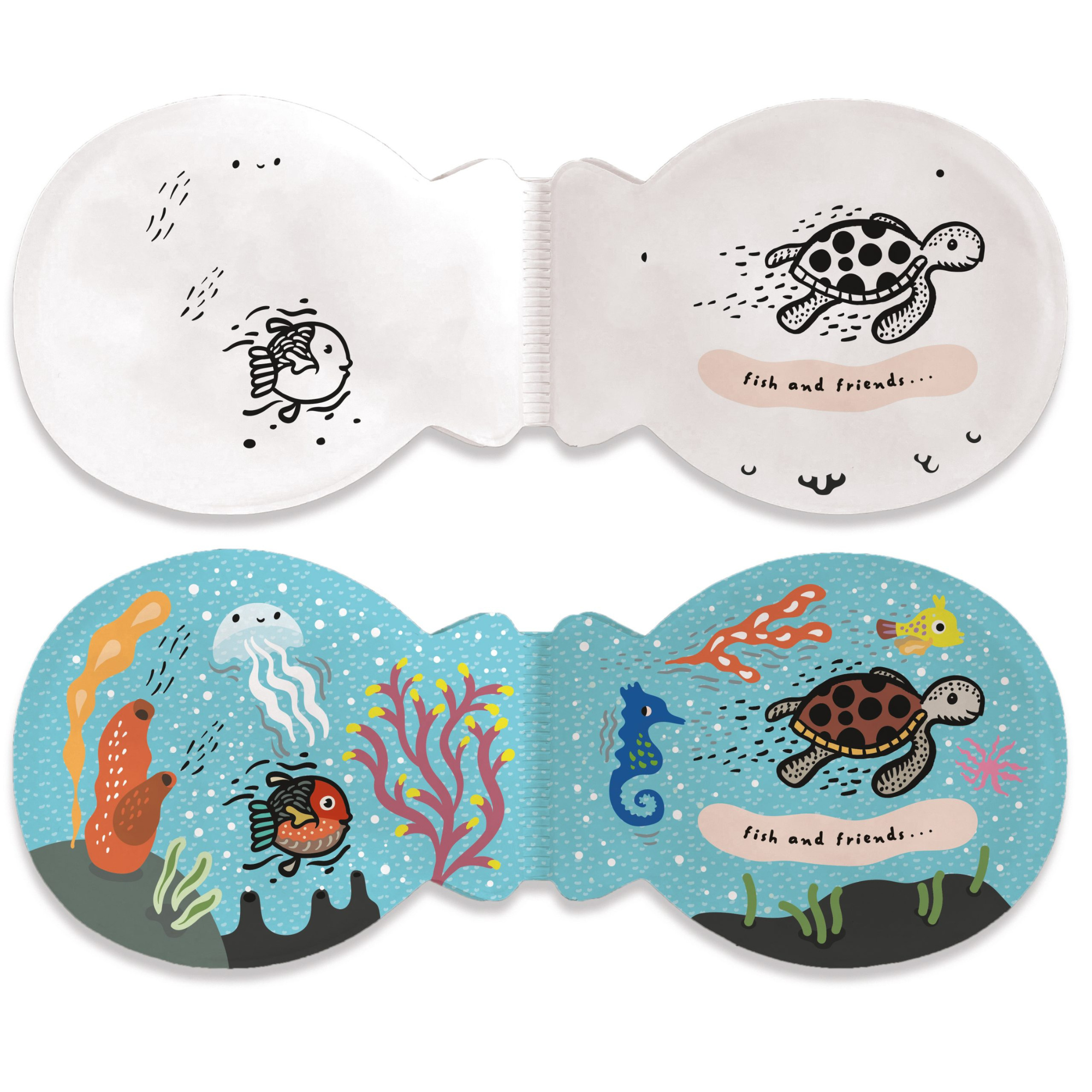 Wee Gallery Bath Book Color Me:Who&