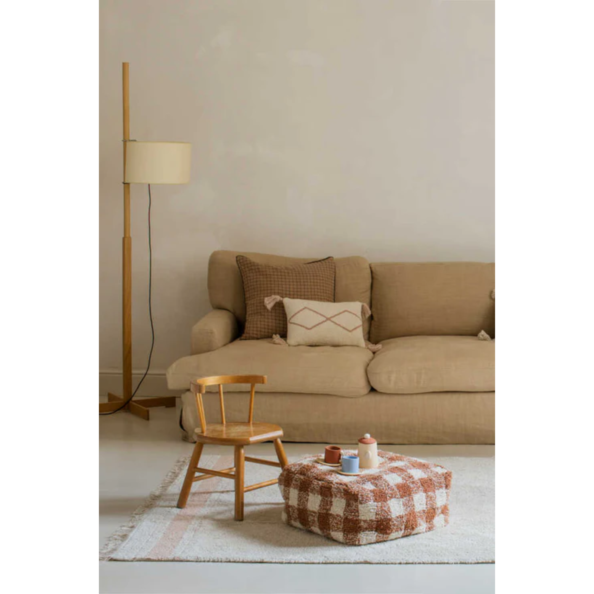Kilimas Plate Rose