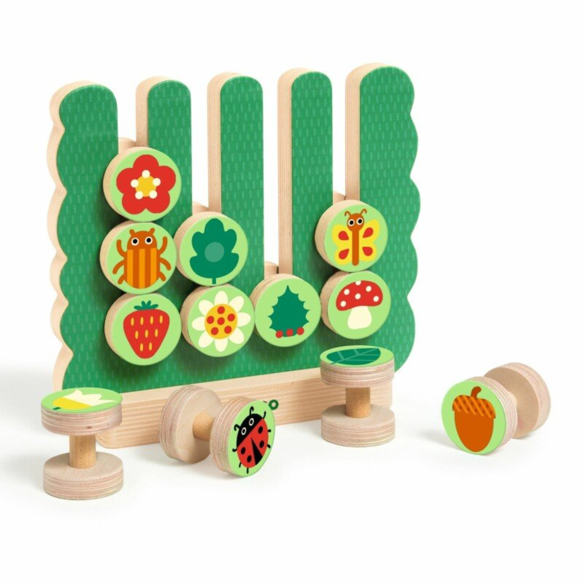 Educational wooden game - Gardimix