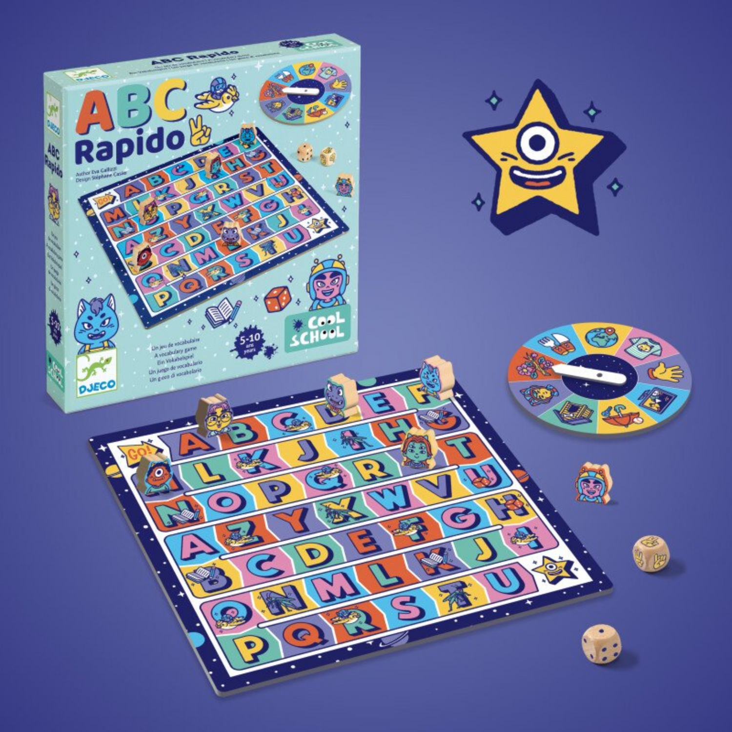 Lavinamasis žaidimas -  ABC Rapido