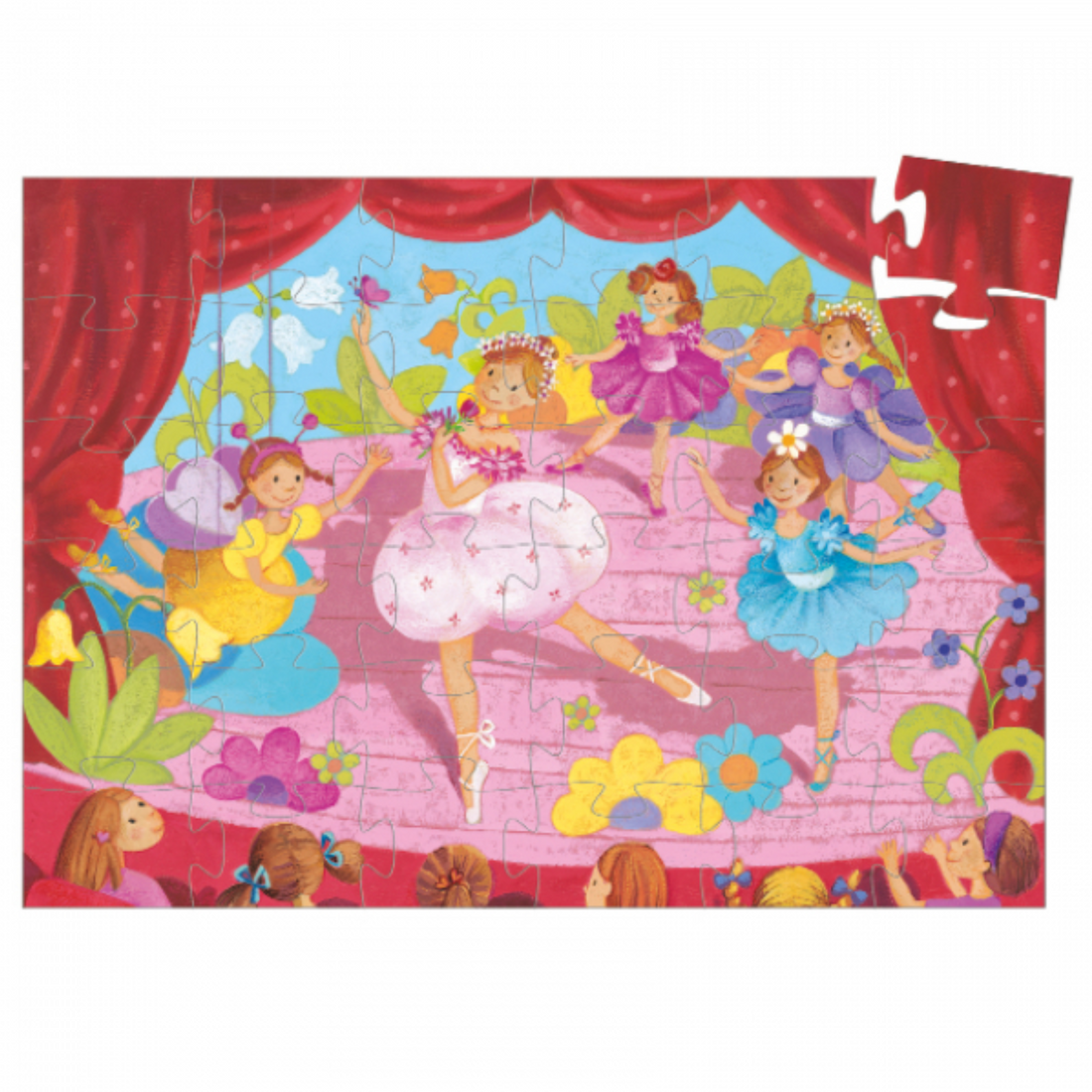 Silhouette puzzle - Fairy
