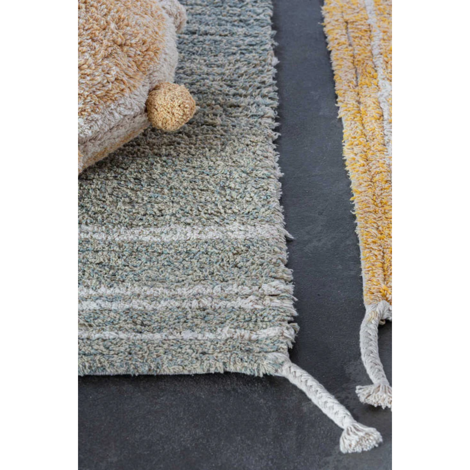 Double-sided rug Twin Vintage Blue