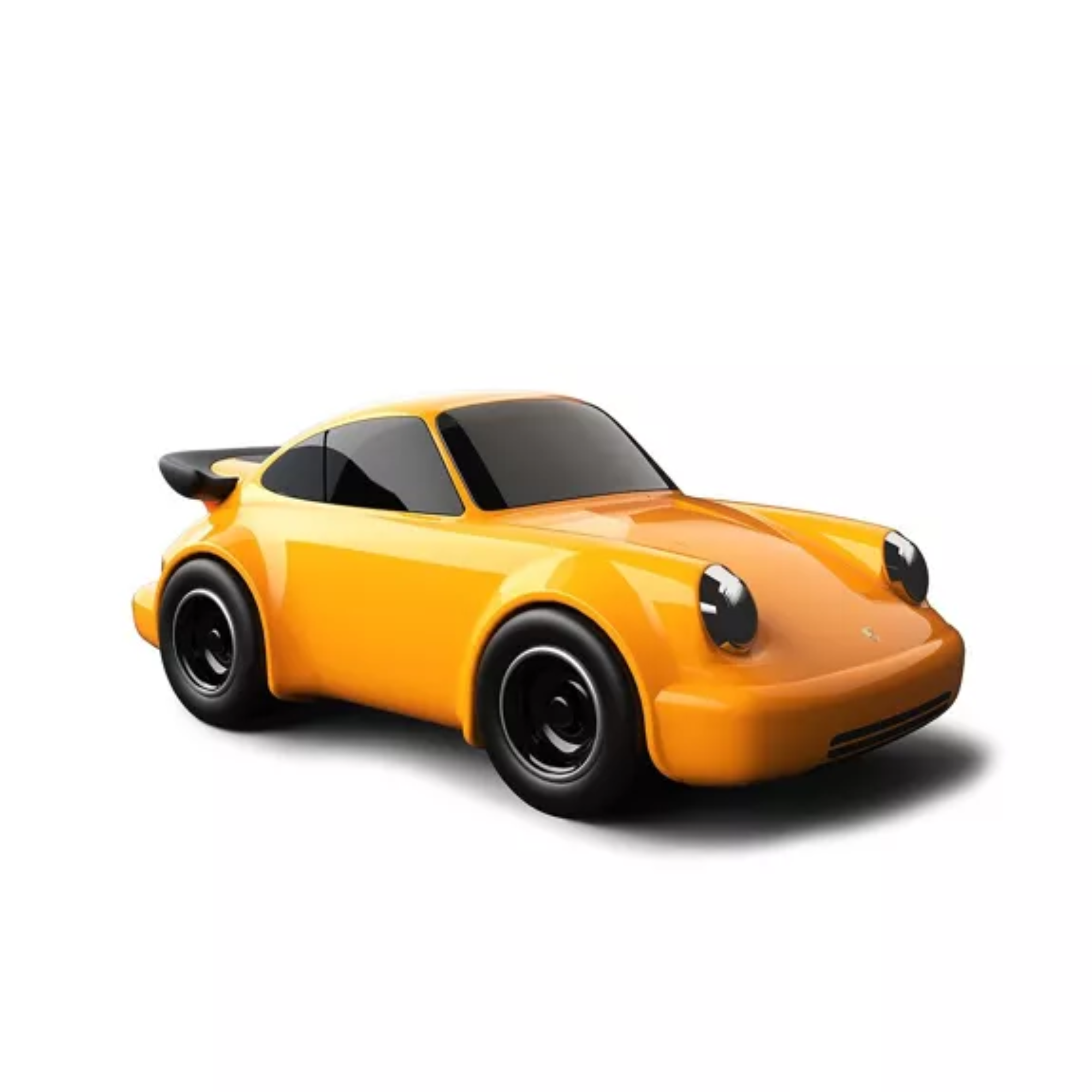Porsche 911 Yellow racing car