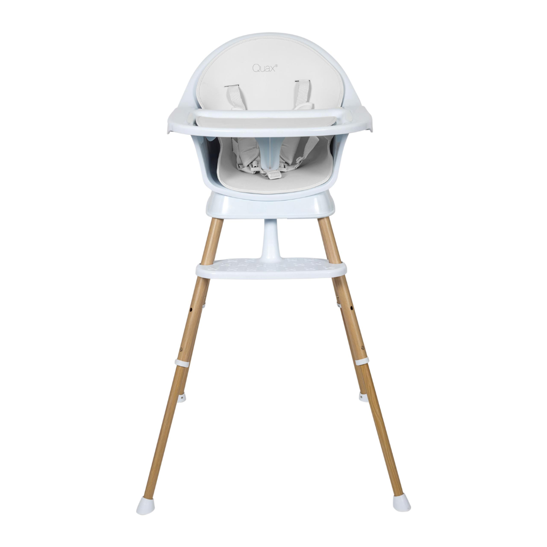 Highchair Ultimo 3 Luxe - White-Natural