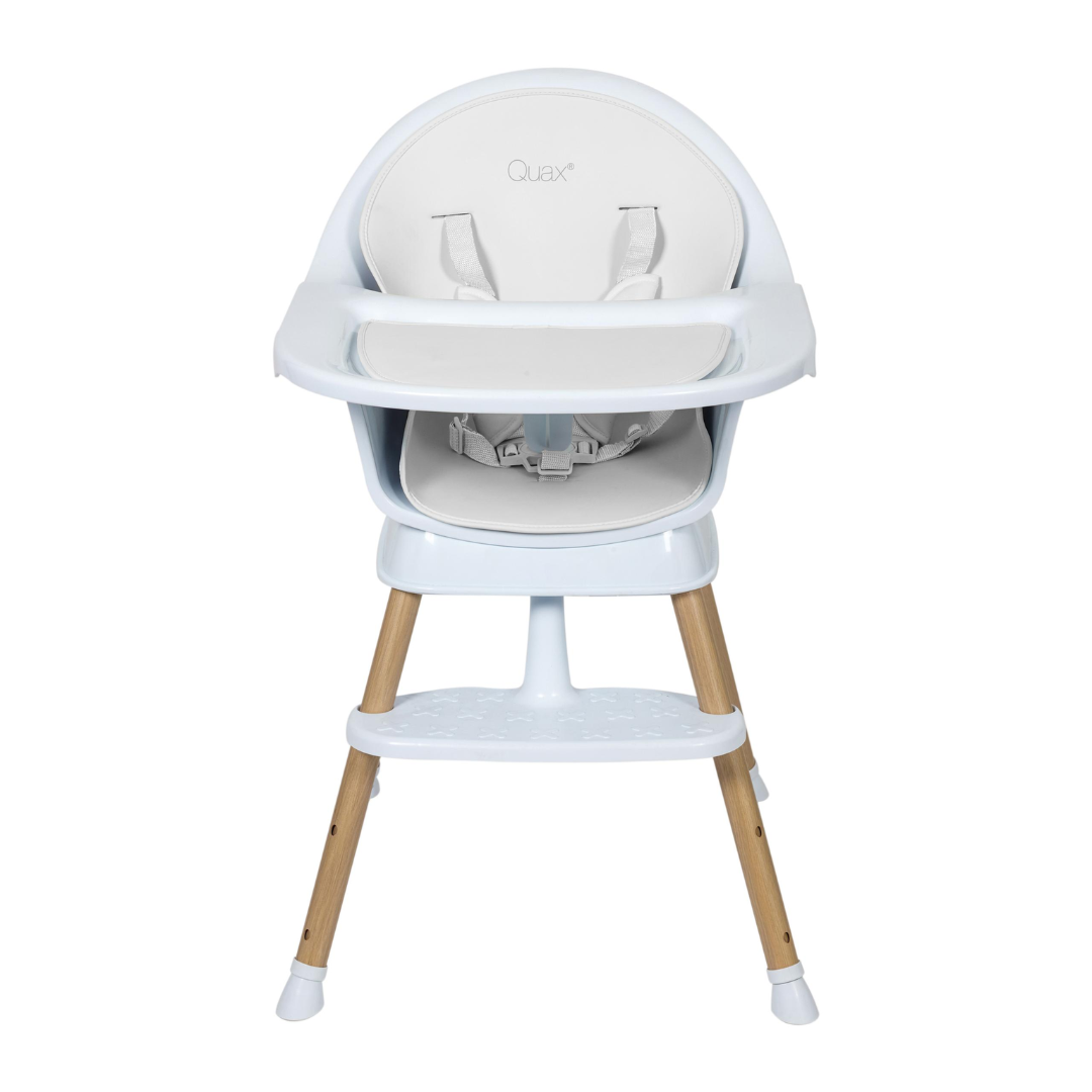 Highchair Ultimo 3 Luxe - White-Natural