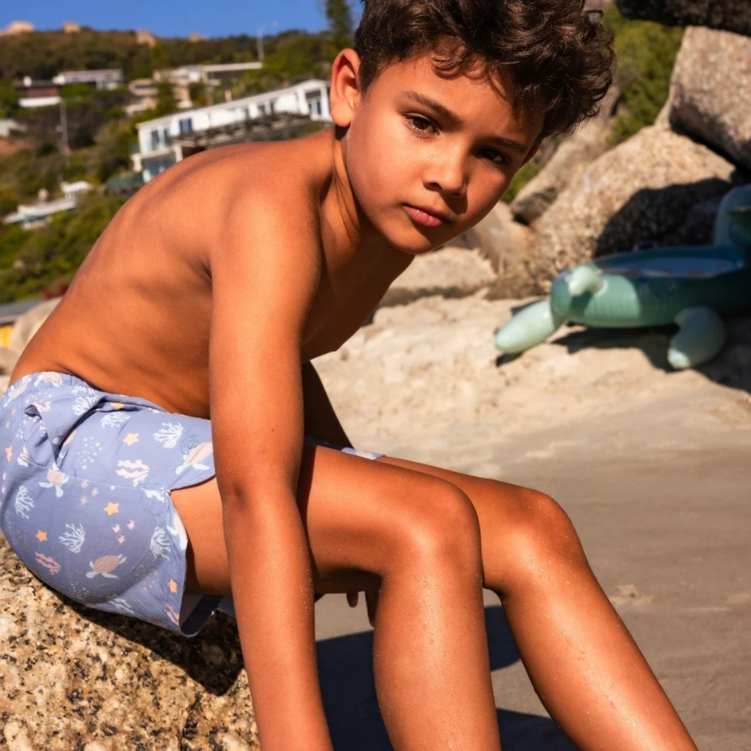 Swim shorts - Blue Stripes