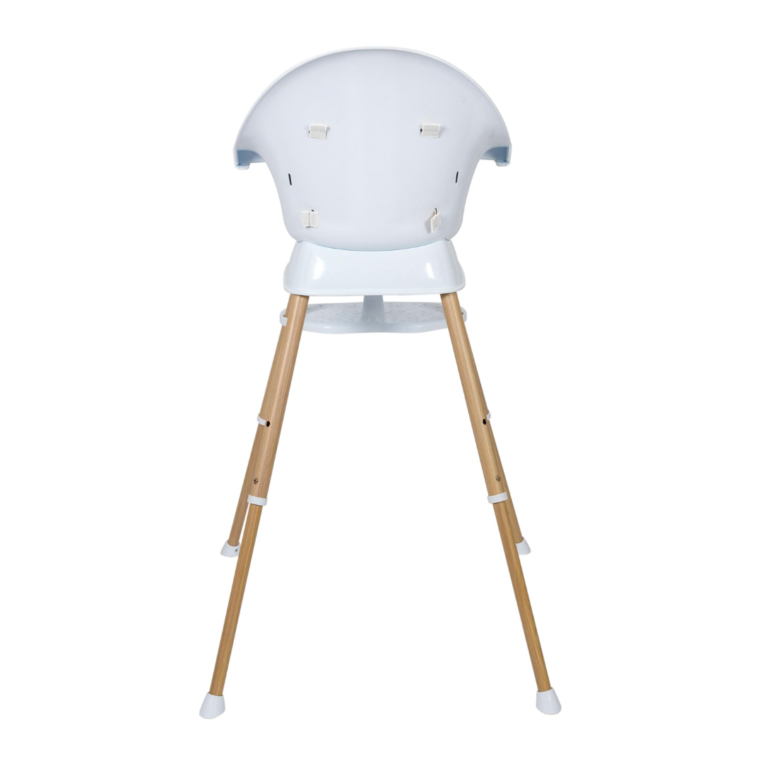 Highchair Ultimo 3 Luxe - White-Natural