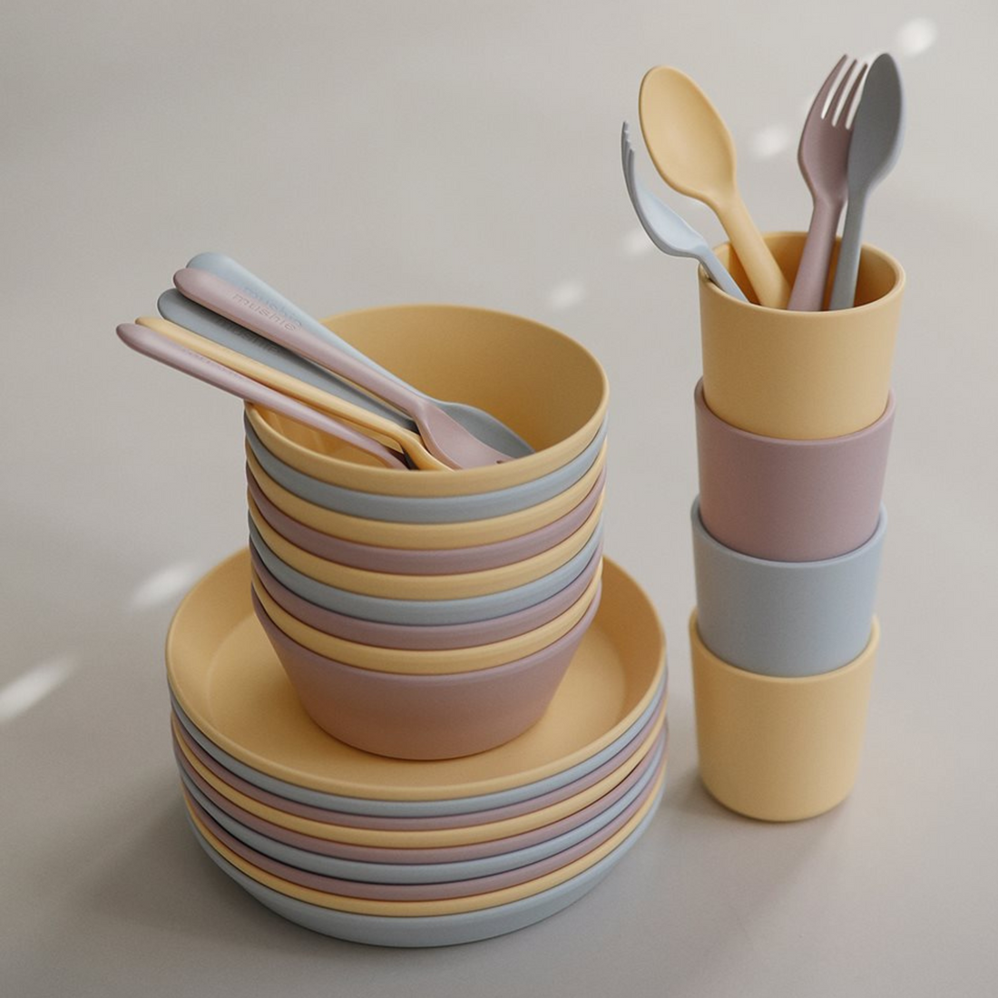 Šakutės ir šaukšto rinkinys - Soft Lilac