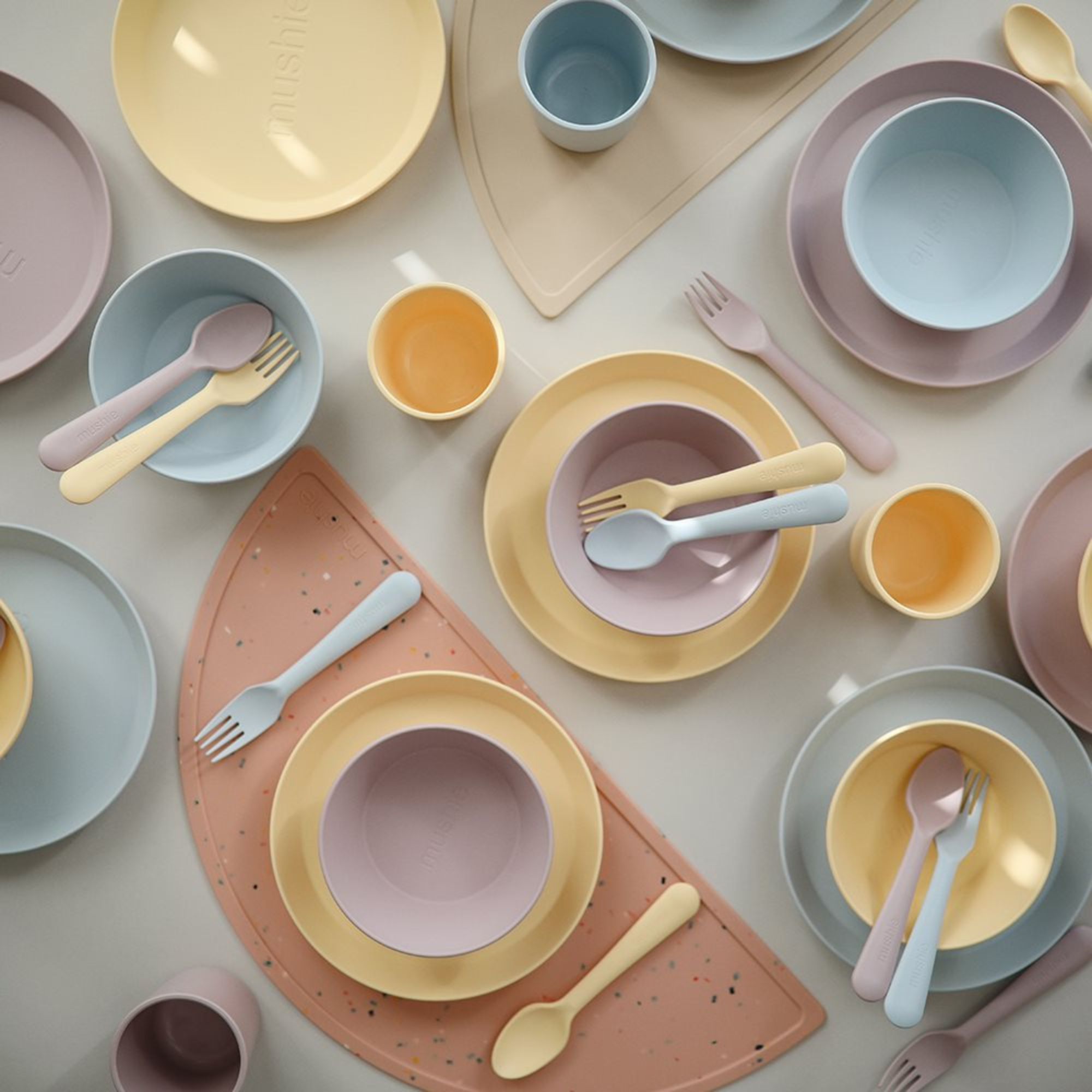 Šakutės ir šaukšto rinkinys - Soft Lilac