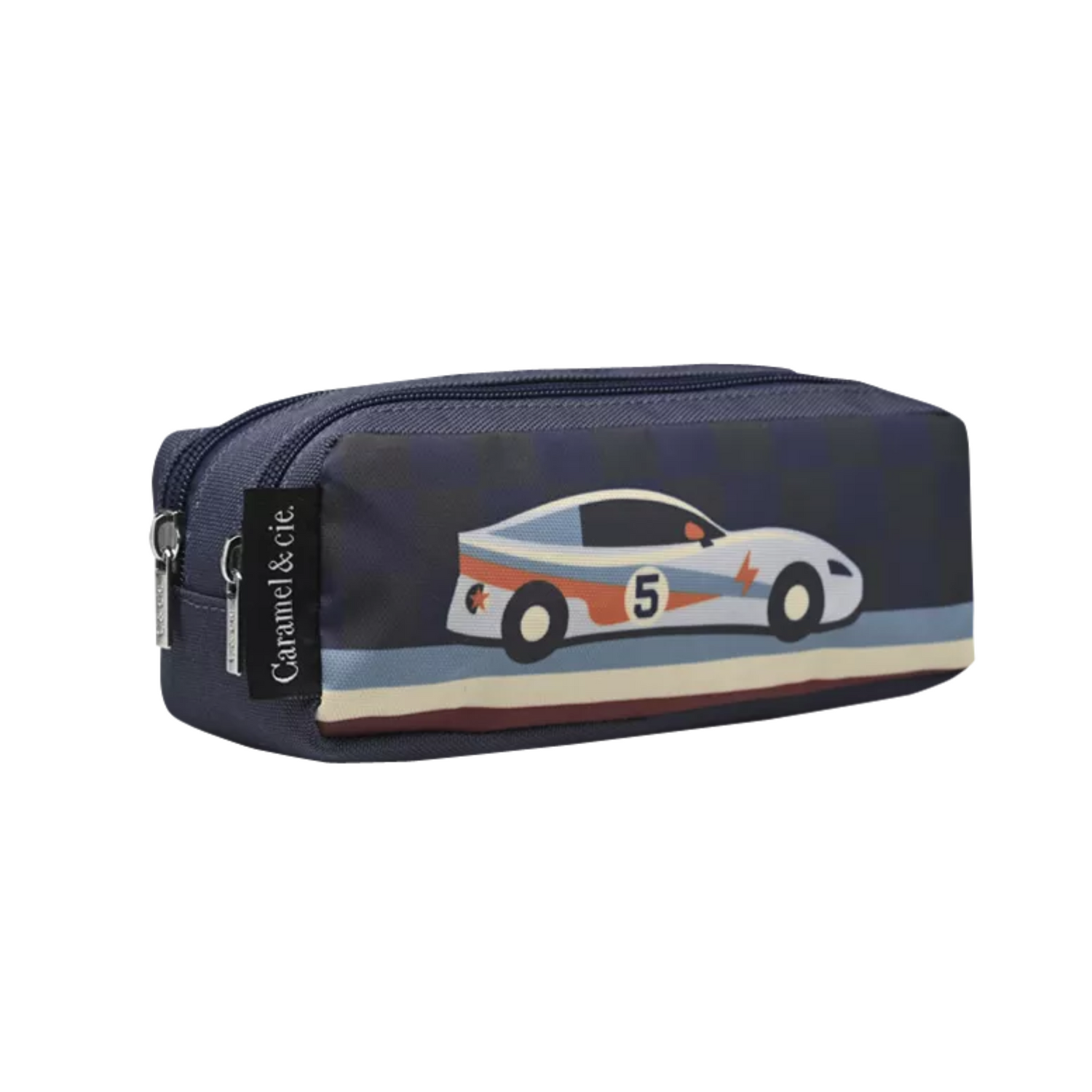 Caramel&Cie pencil case Gray Lightning