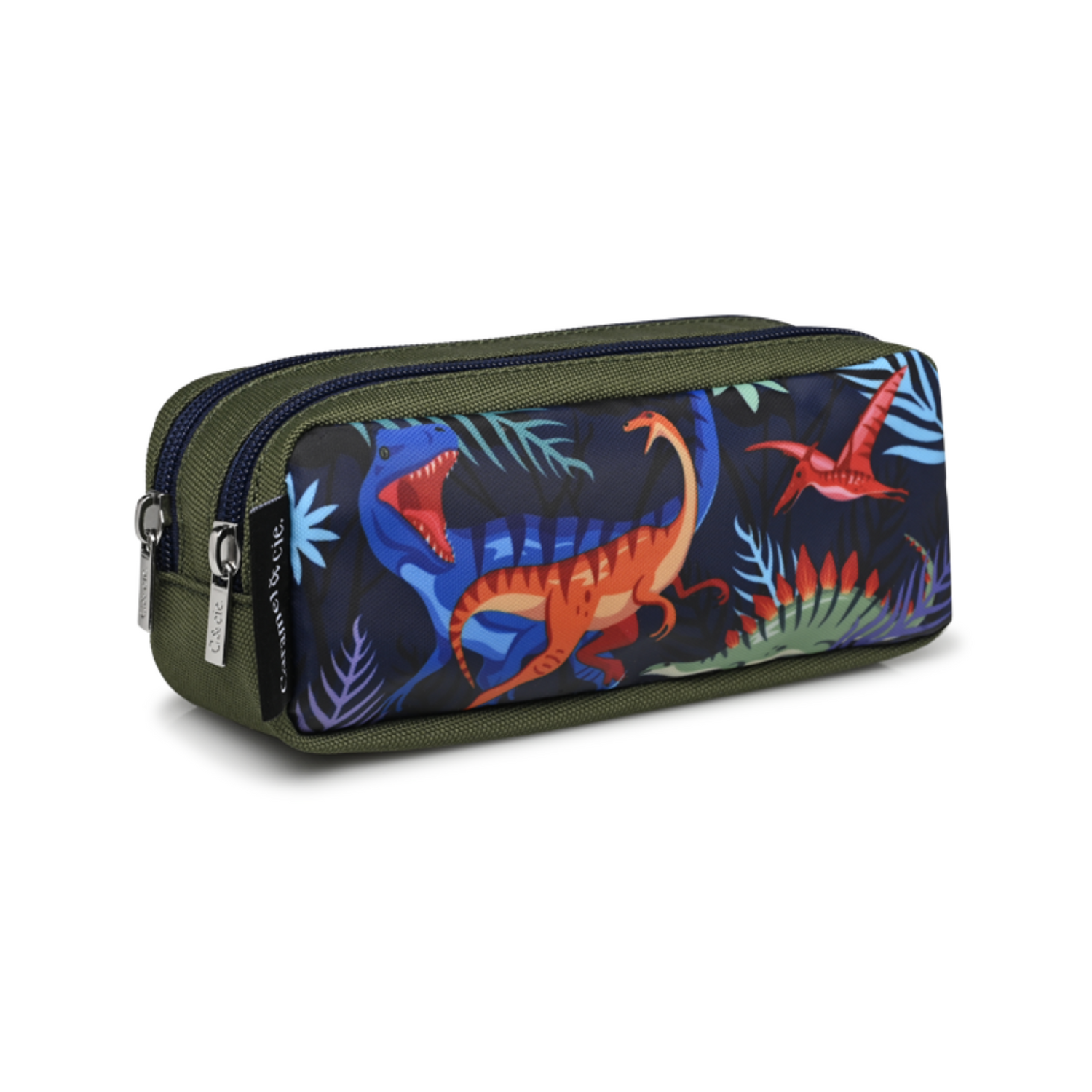 Caramel&Cie pencil case Gray Lightning