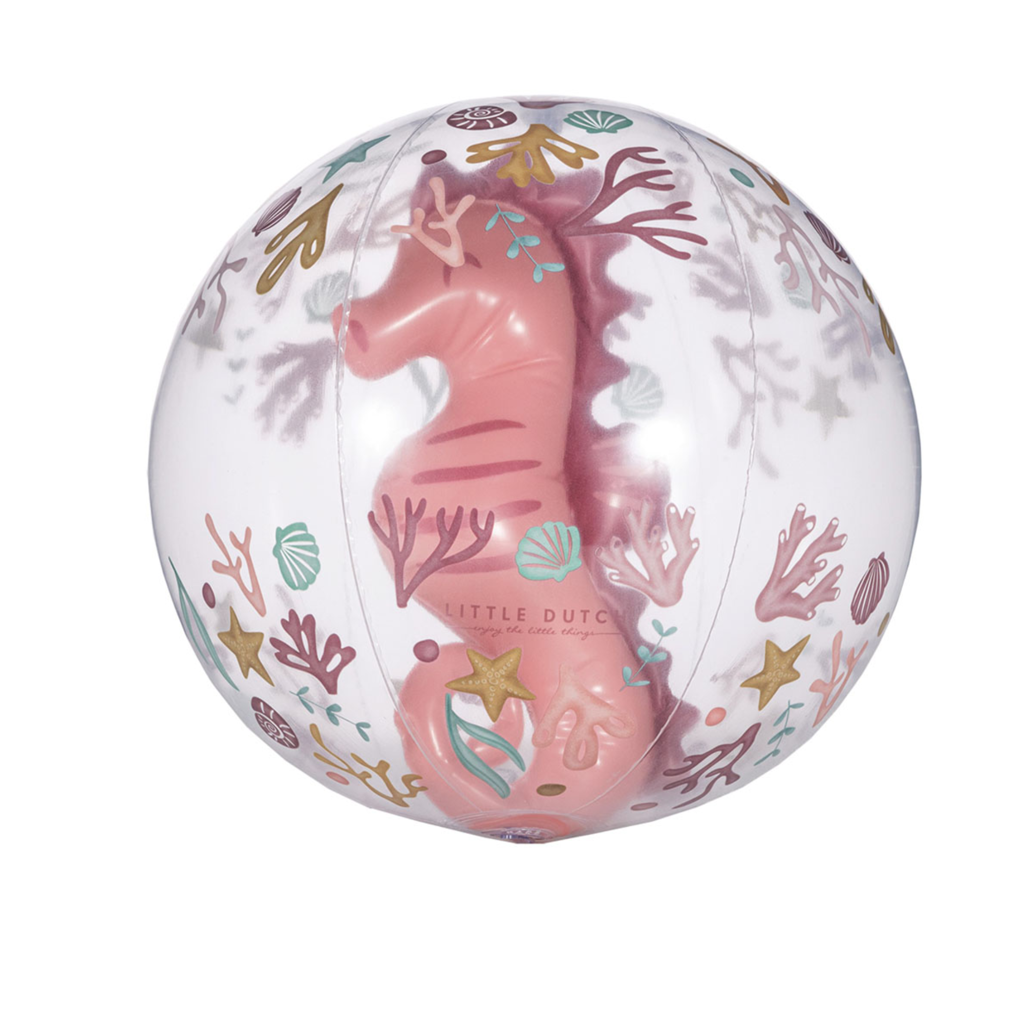 Beach ball - 3D Ocean Pink