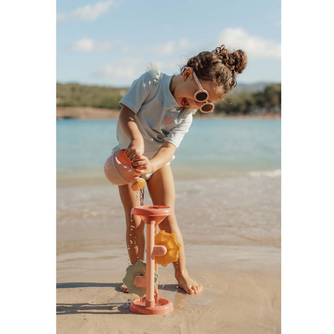 Smėlio žaislai - smėlio ir vandens malūnėlis Ocean Pink