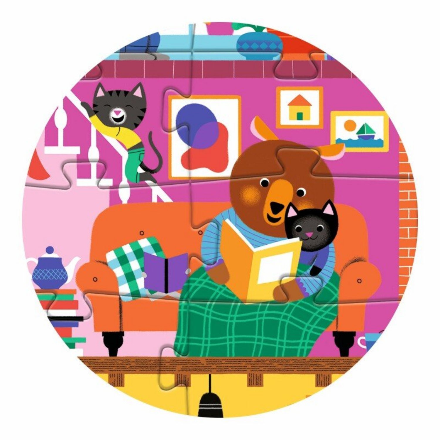 Giant puzzle - Animal House