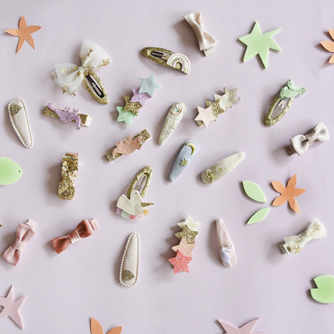 Hair clips - Enchanted