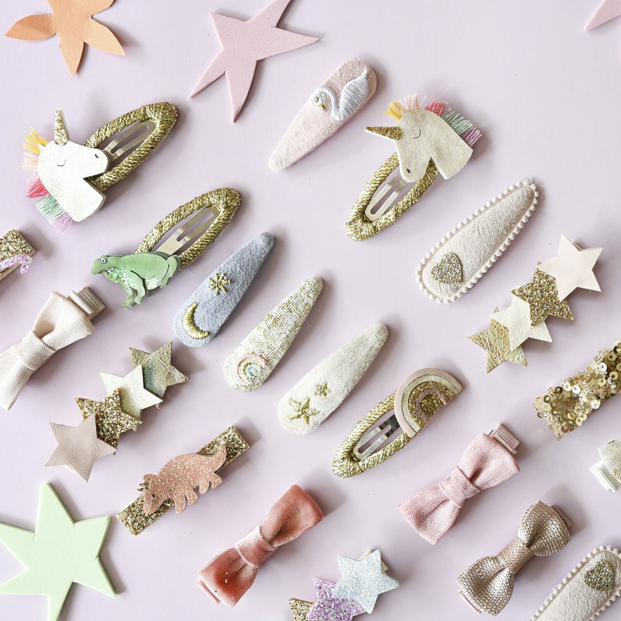 Hair clips - Enchanted