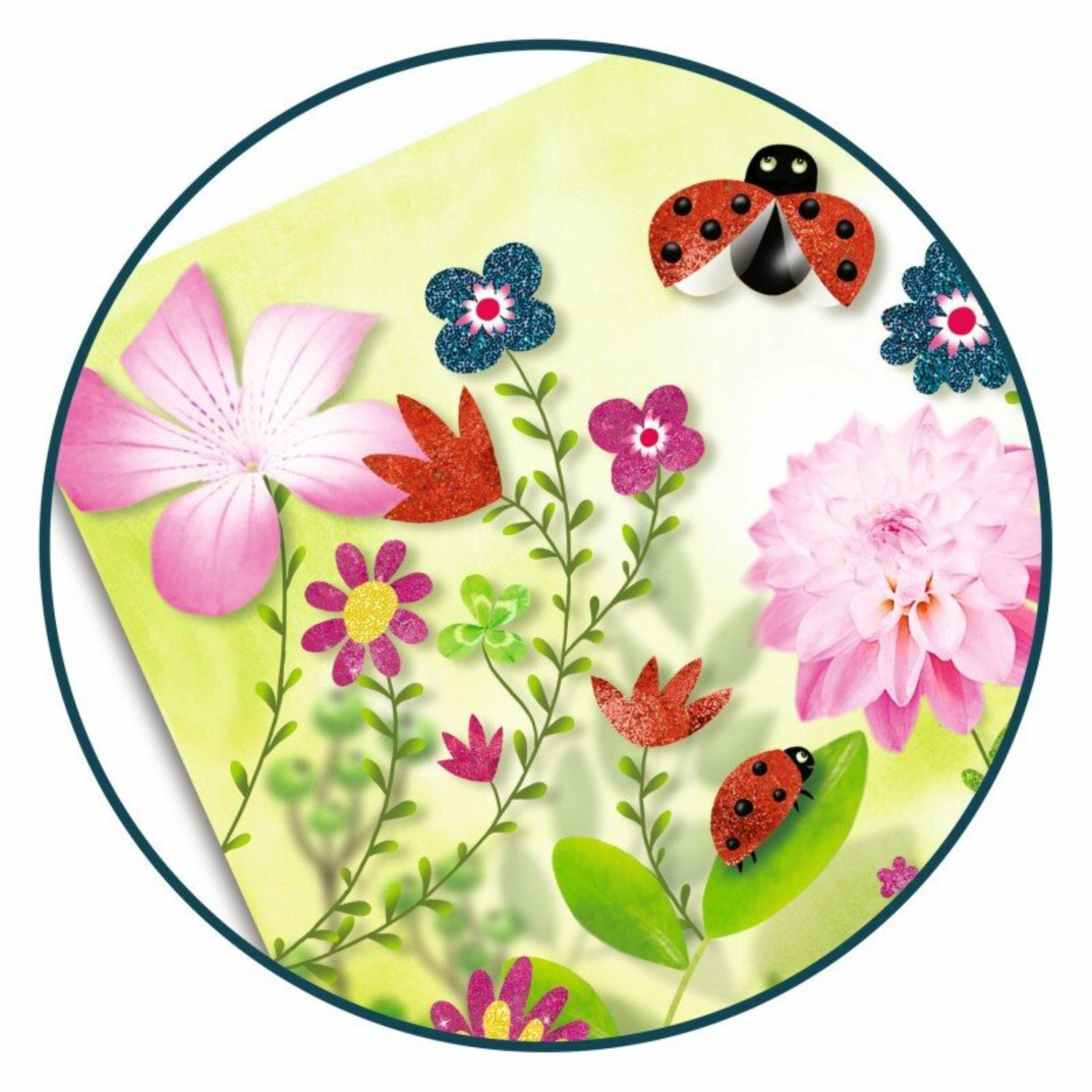 Blizgūs paveikslėliai - Butterflies