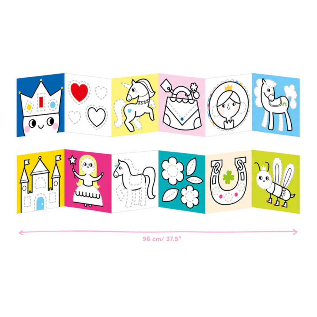 Spalvinimo knyga Ready to Draw Wonderland