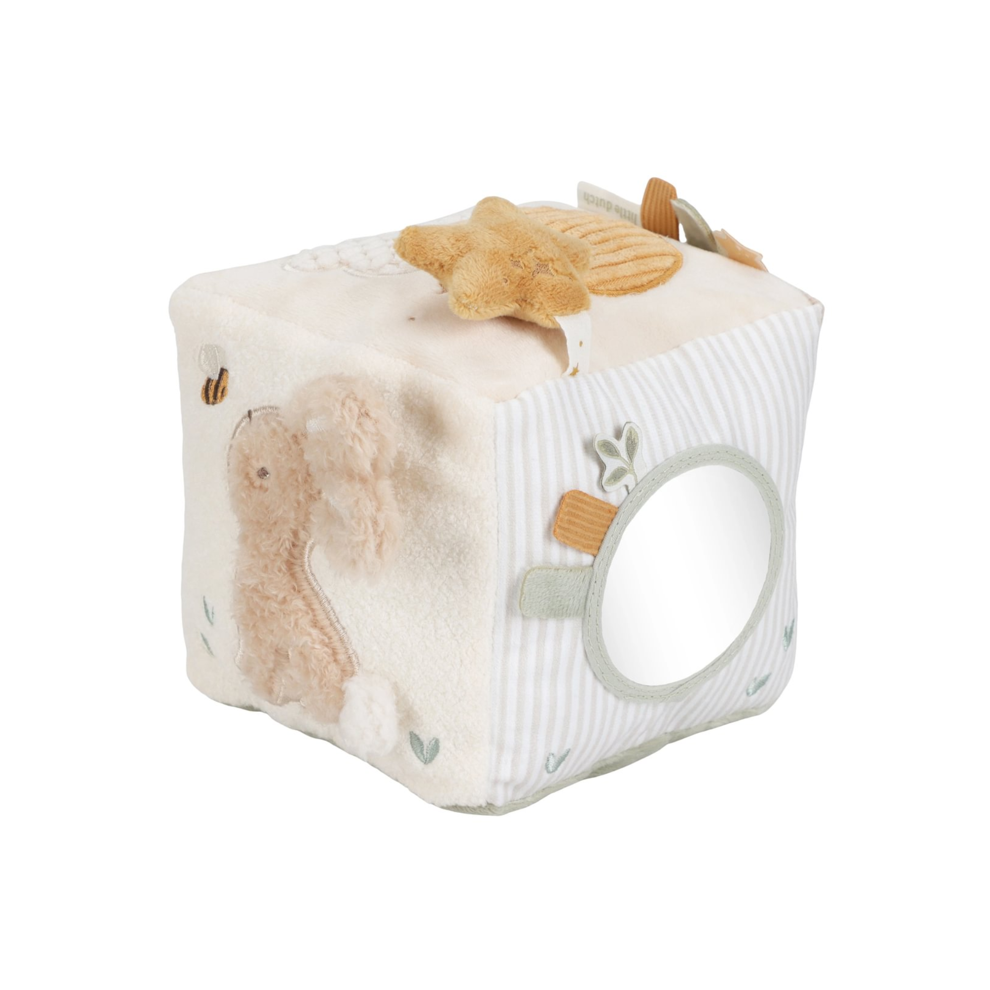 Minkštas užsiėmimų kubas Newborn Naturals